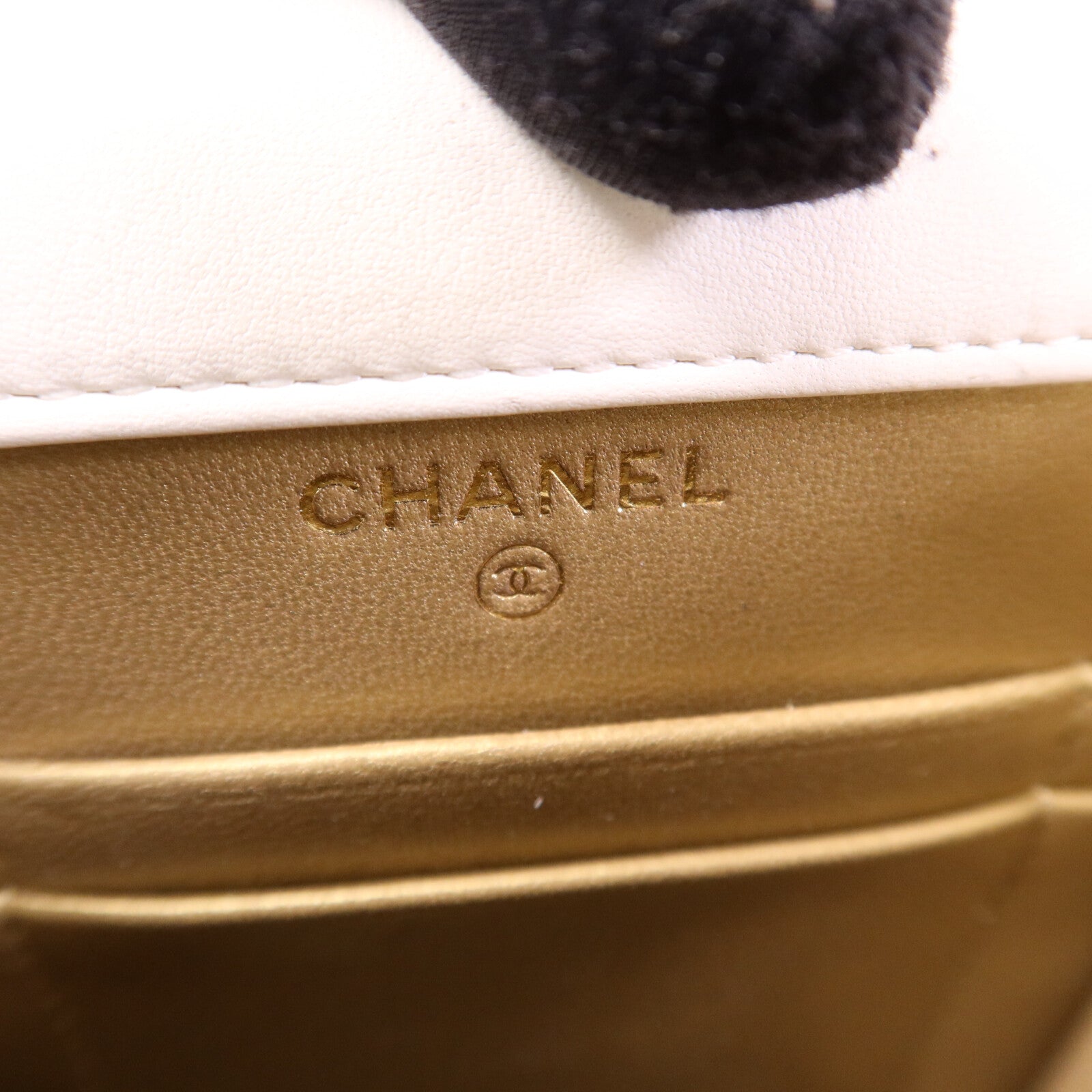 CHANEL 羊皮皮革Chain Shoulder金扣鏈帶肩背袋