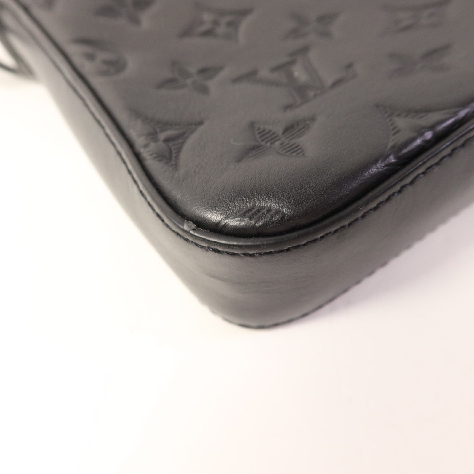 LOUIS VUITTON Monogam Shadow Dou Messenger Bag肩背袋