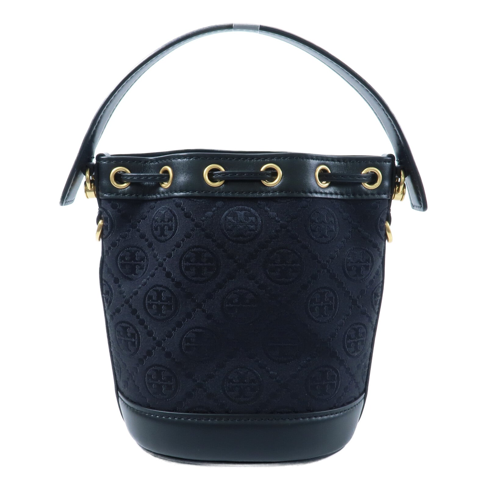 Tory Burch 帆布T Monogram手挽肩背兩用袋