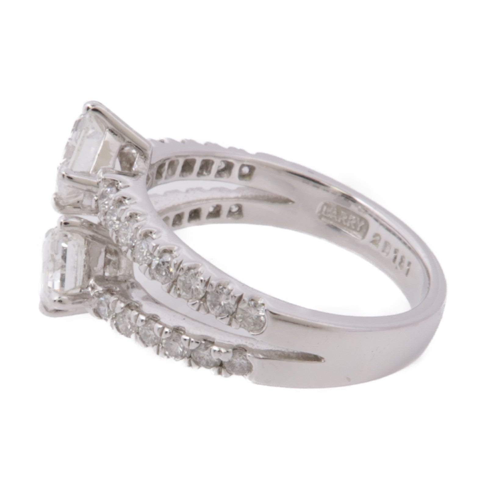 JEWELRY 18K白金Diamond Ring鑽石戒指US#6.25