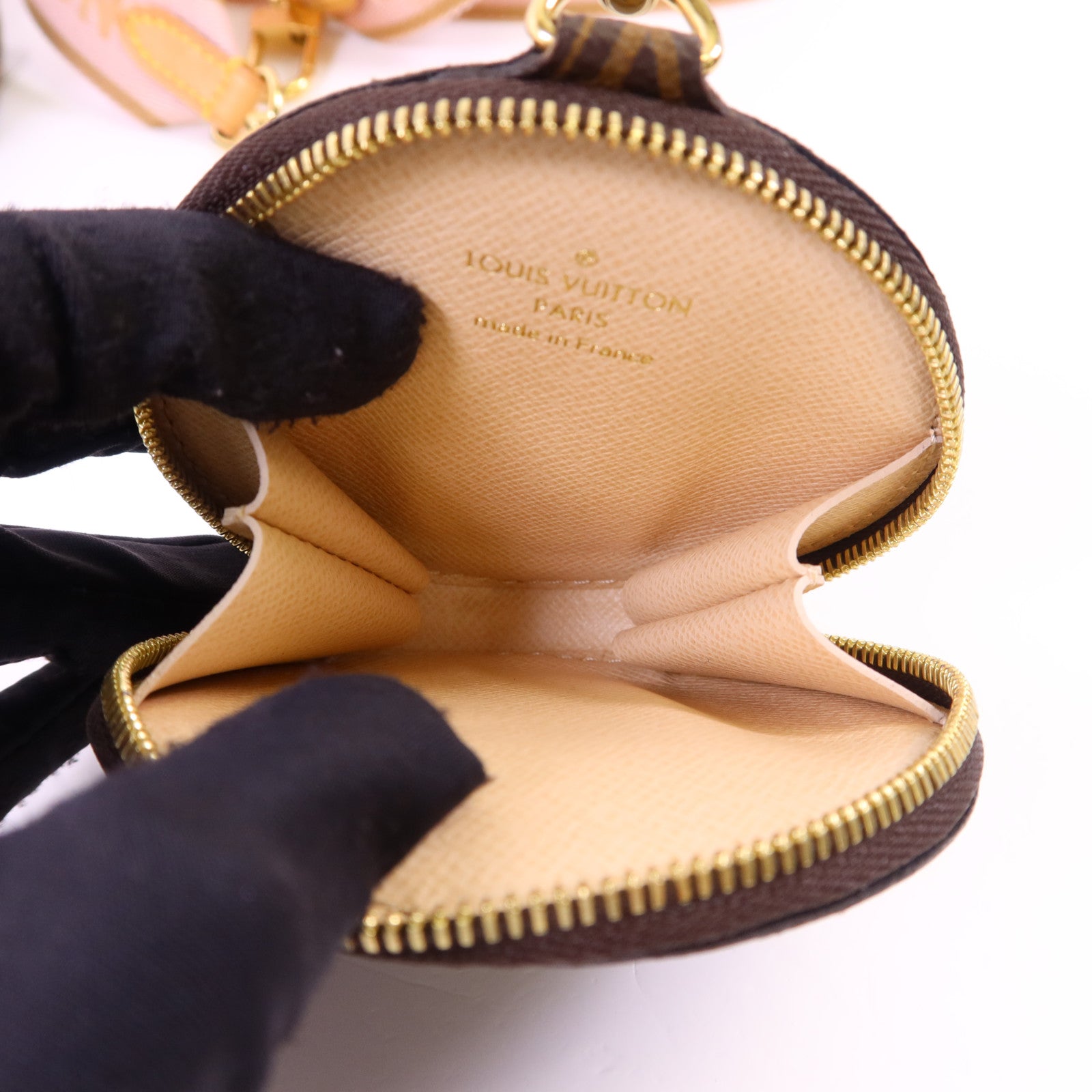 LOUIS VUITTON Monogram Multi Pochette Accessories金扣鏈帶手挽肩背兩用袋