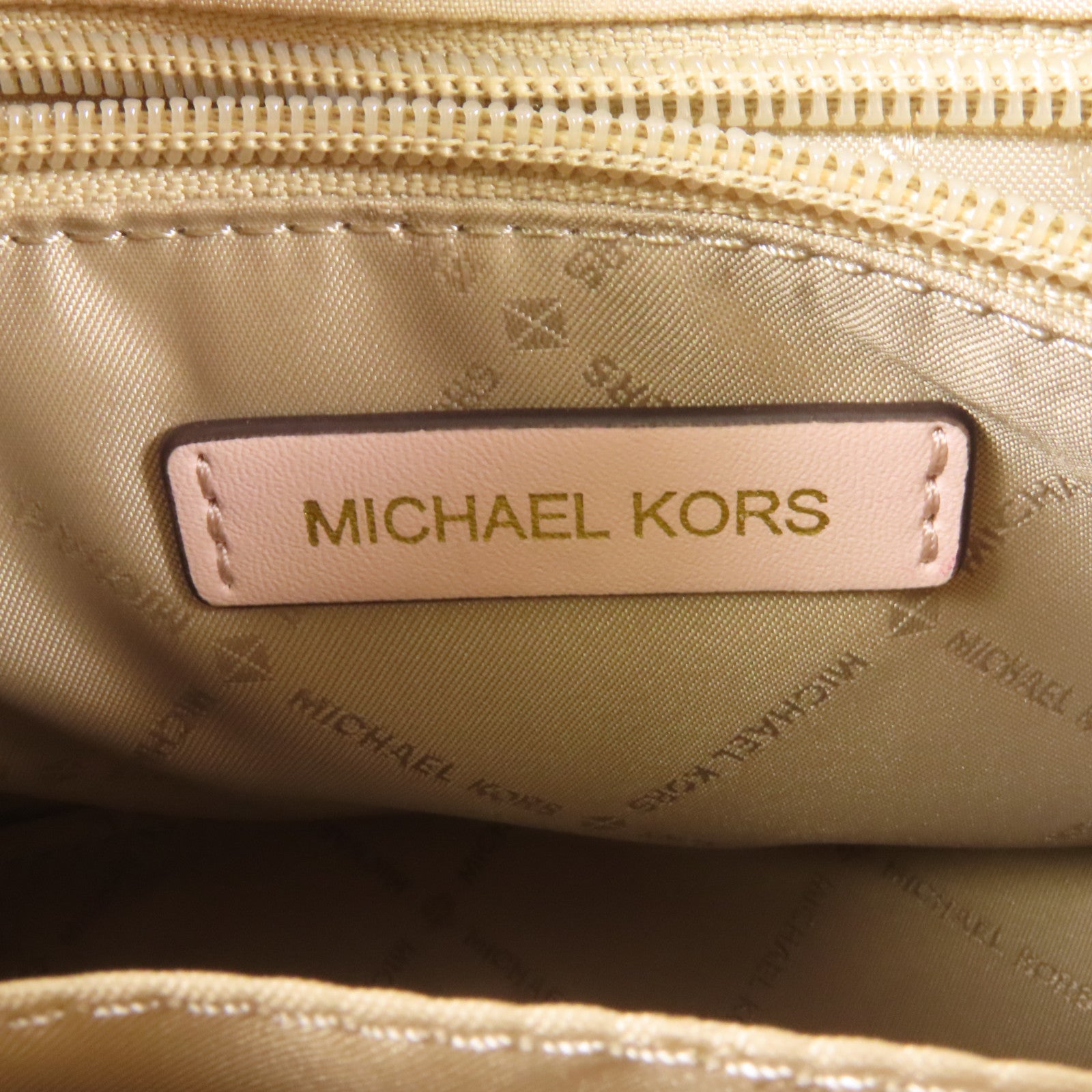 Michael Kors 牛皮皮革Shoulder Bag金扣手挽肩背兩用袋