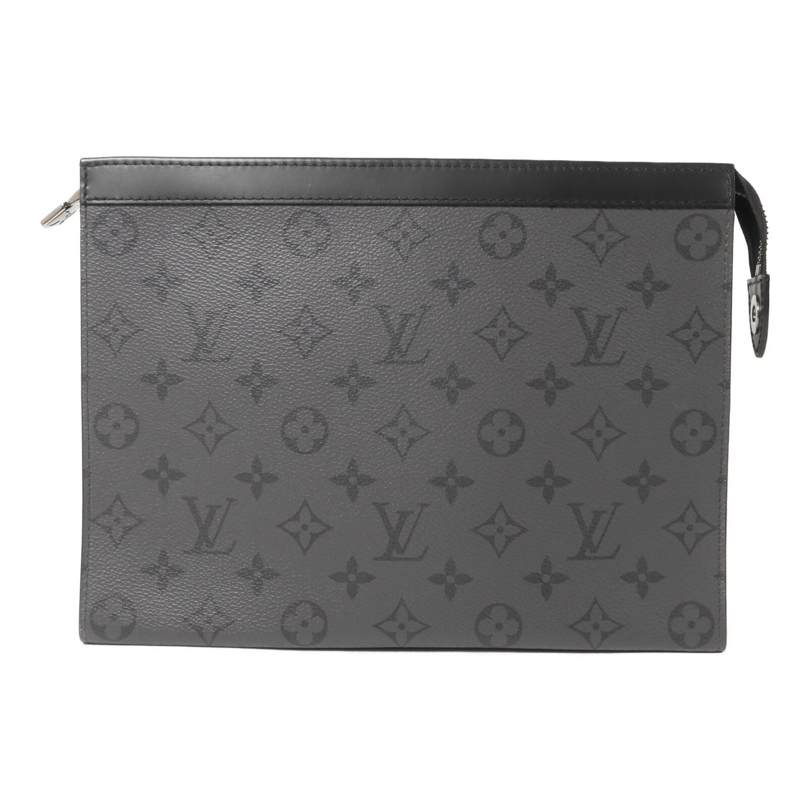 LOUIS VUITTON Monogram Eclipse Pochette Voyage MM手拿包