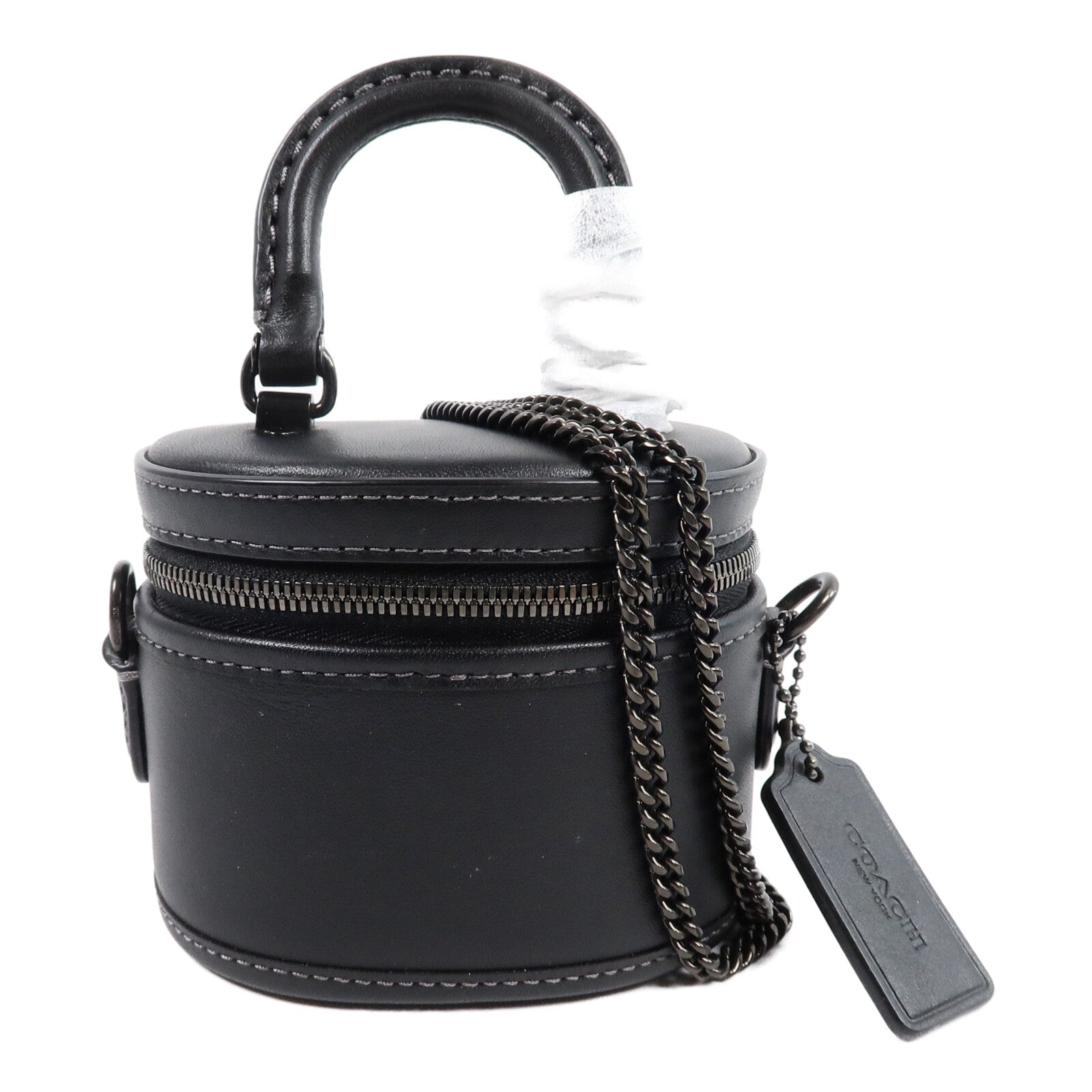 COACH 牛皮皮革Mini Trail 12手挽肩背兩用袋