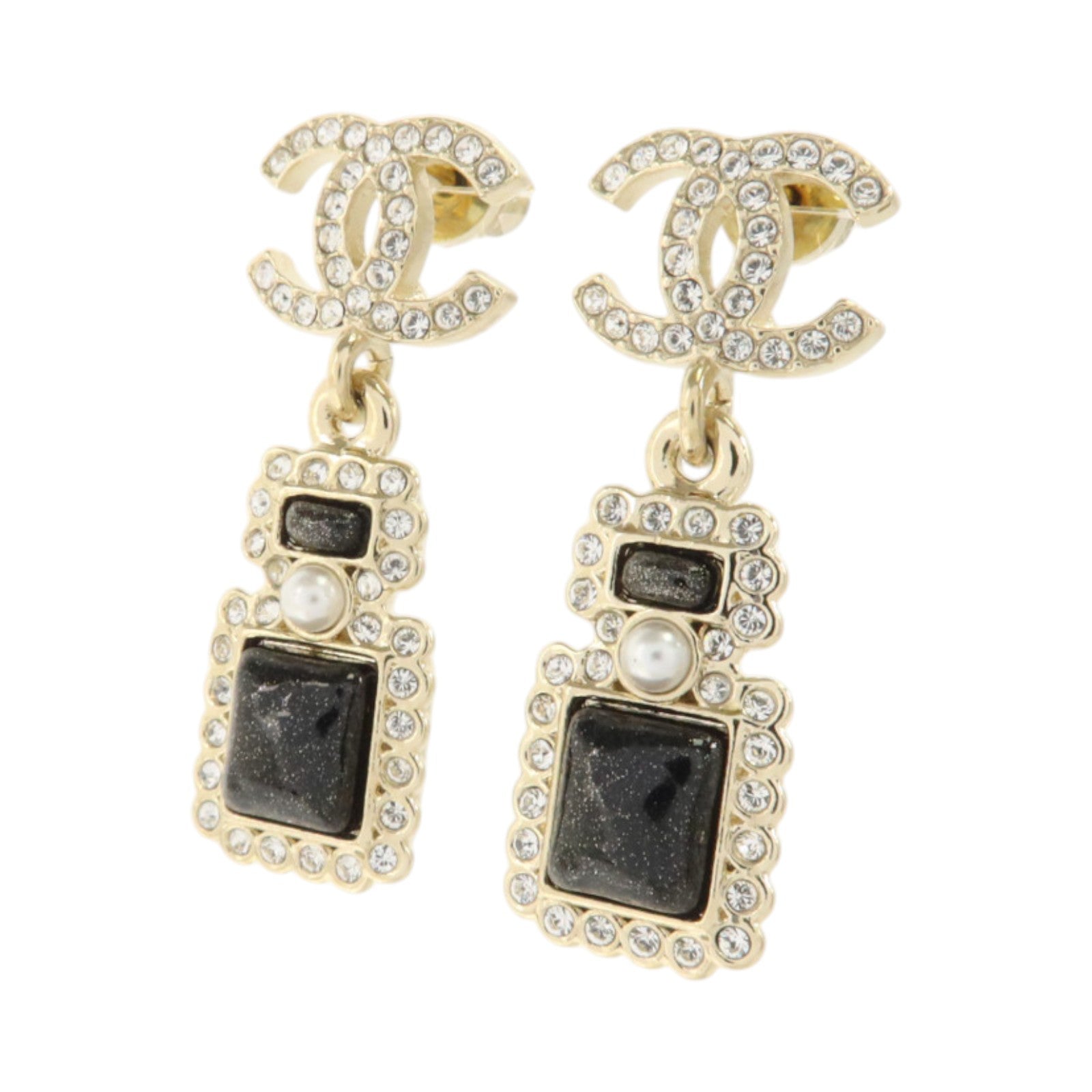 CHANEL PVC/金屬Earrings耳環