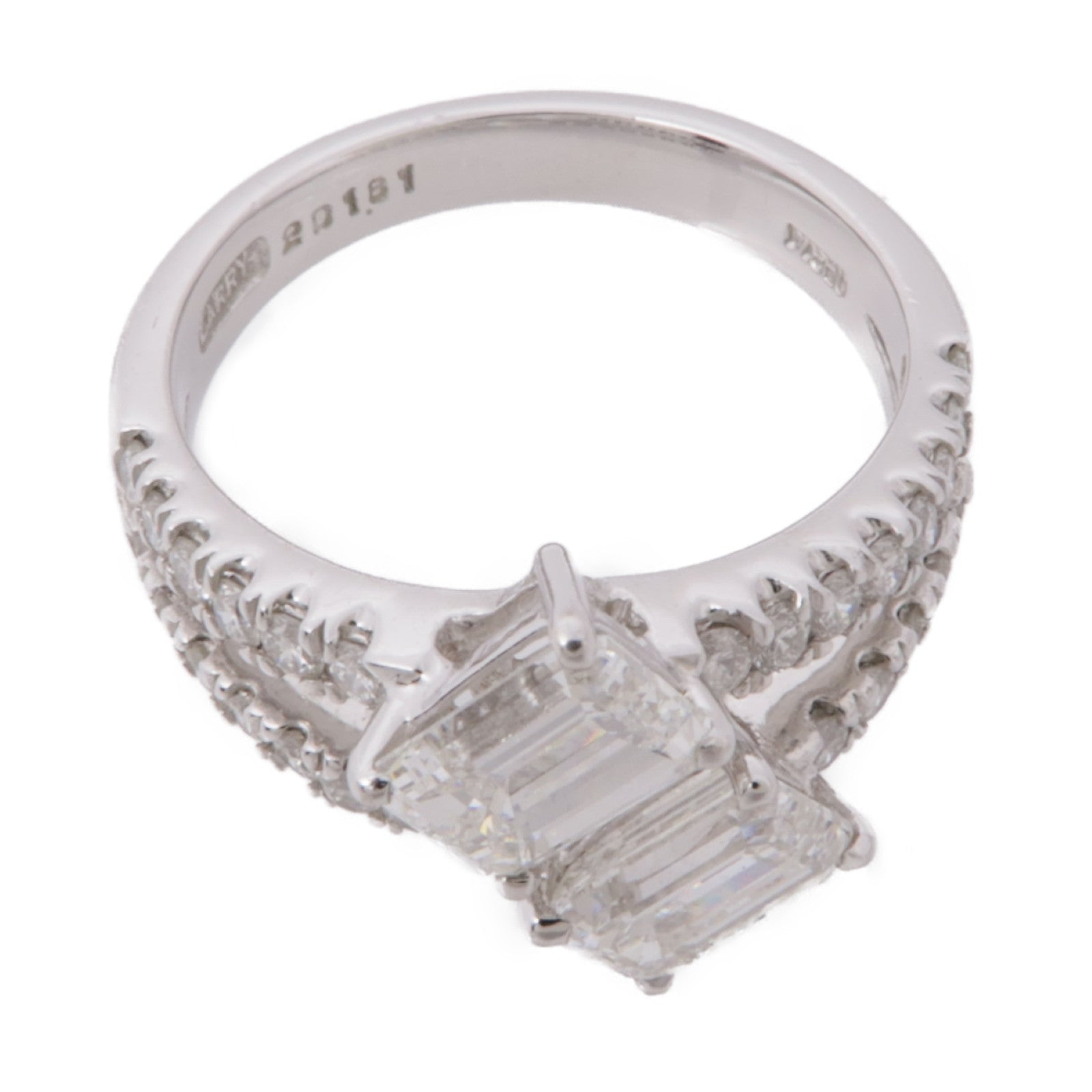 JEWELRY 18K白金Diamond Ring鑽石戒指US#6.25