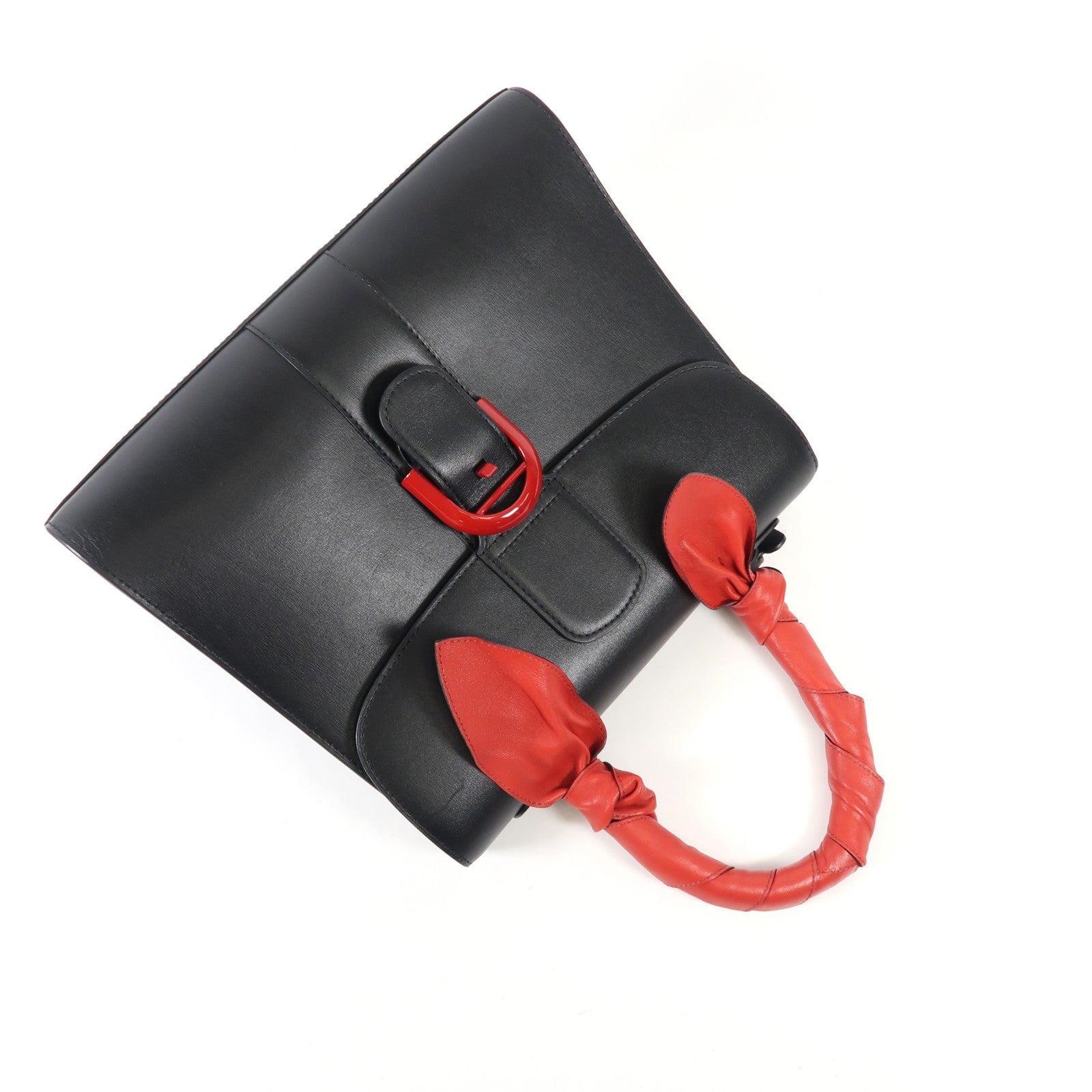 Delvaux 牛皮皮革Brillant MM手挽肩背兩用袋