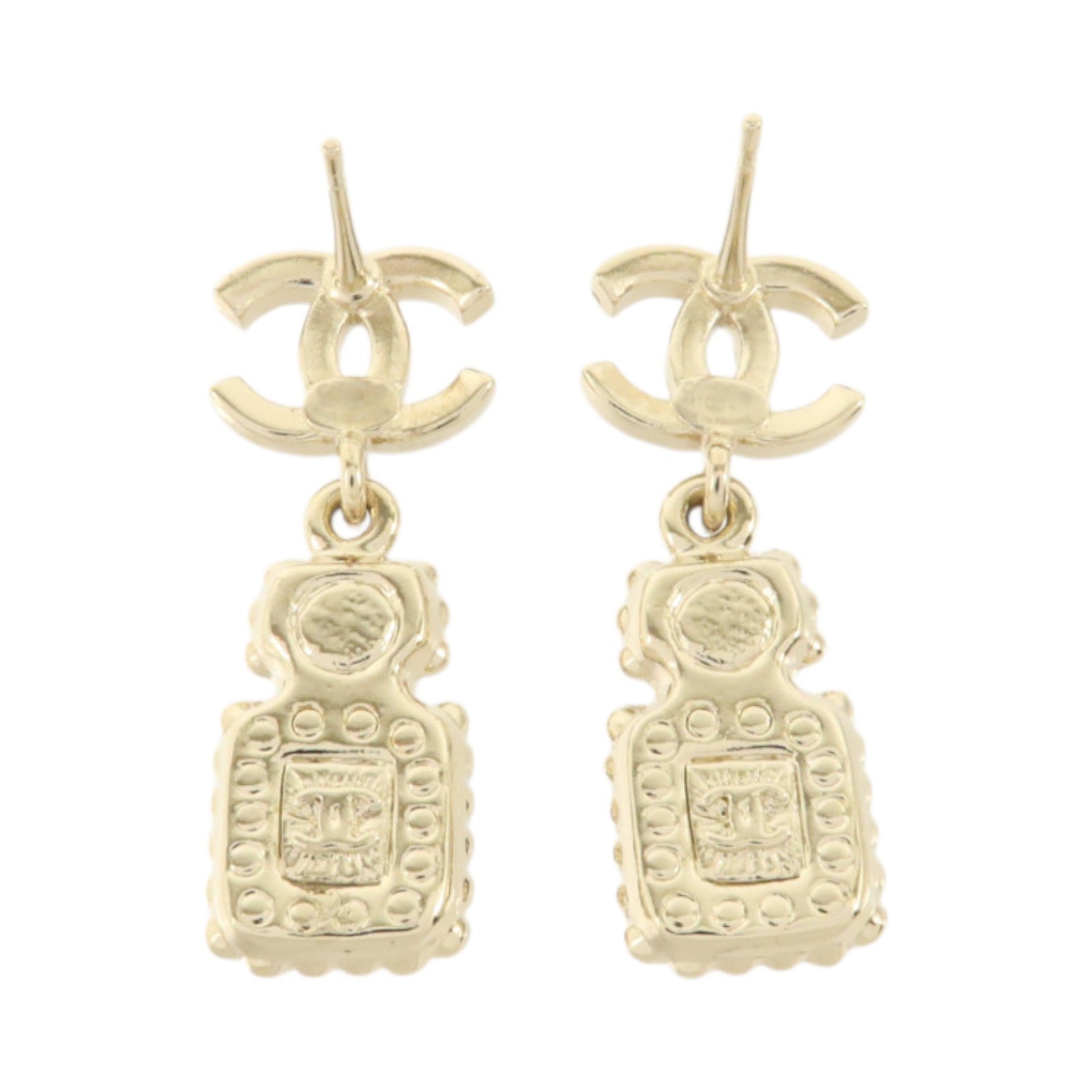 CHANEL PVC/金屬Earrings耳環