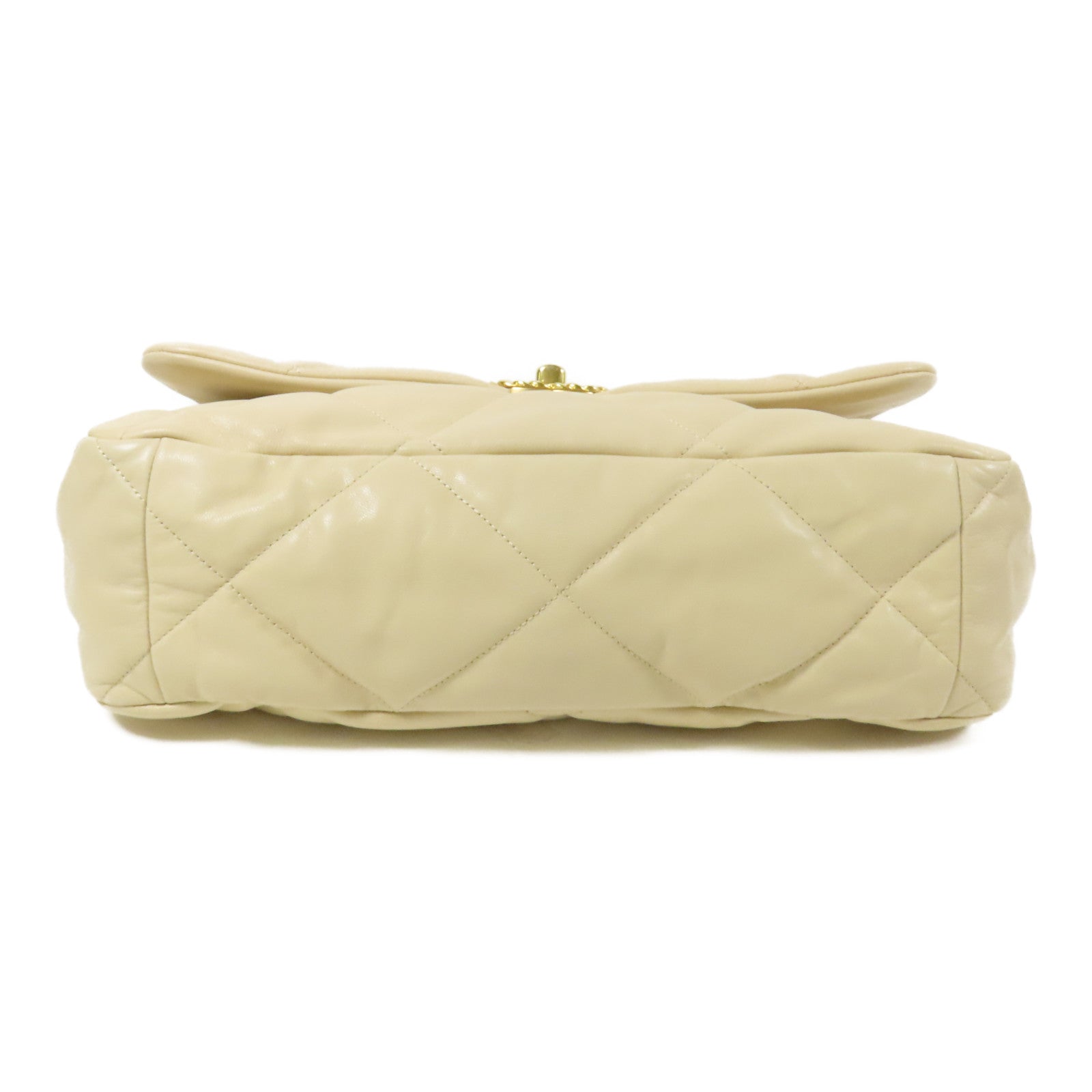 CHANEL 羊皮皮革19 Large金扣手挽肩背兩用袋