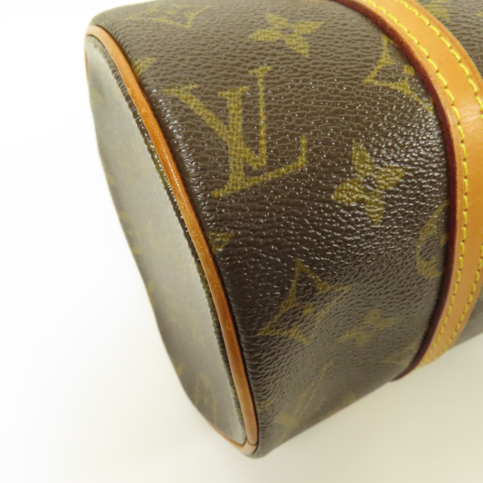 LOUIS VUITTON Monogram Papillon PM金扣手挽袋