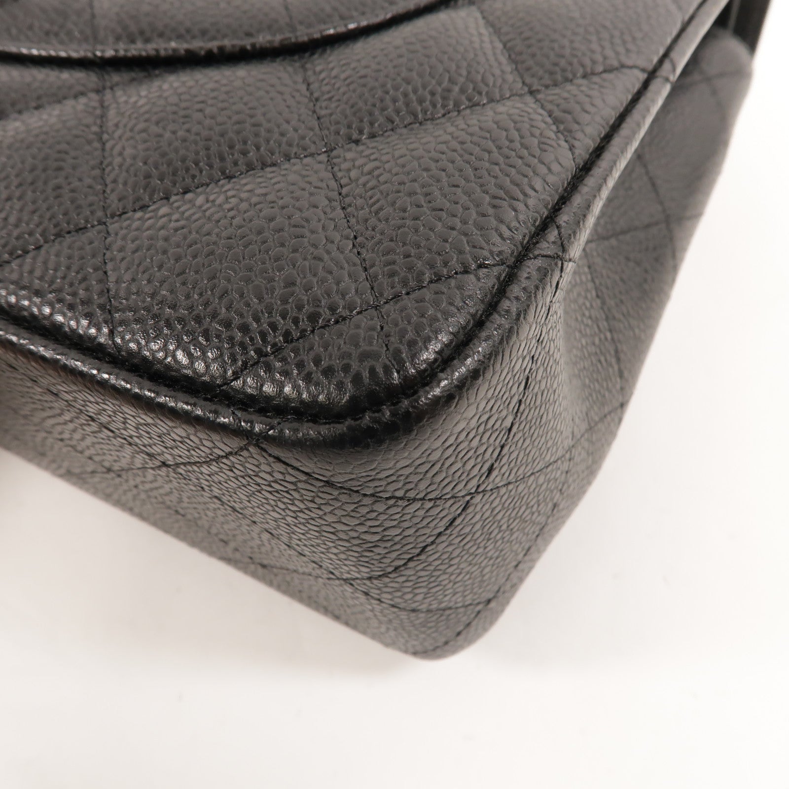 CHANEL 牛皮皮革Large Classic鏈帶肩背袋