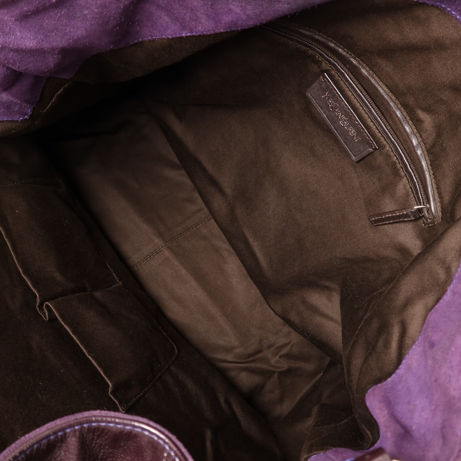 YVES SAINT LAURENT 漆皮皮革Roady Hobo肩背袋
