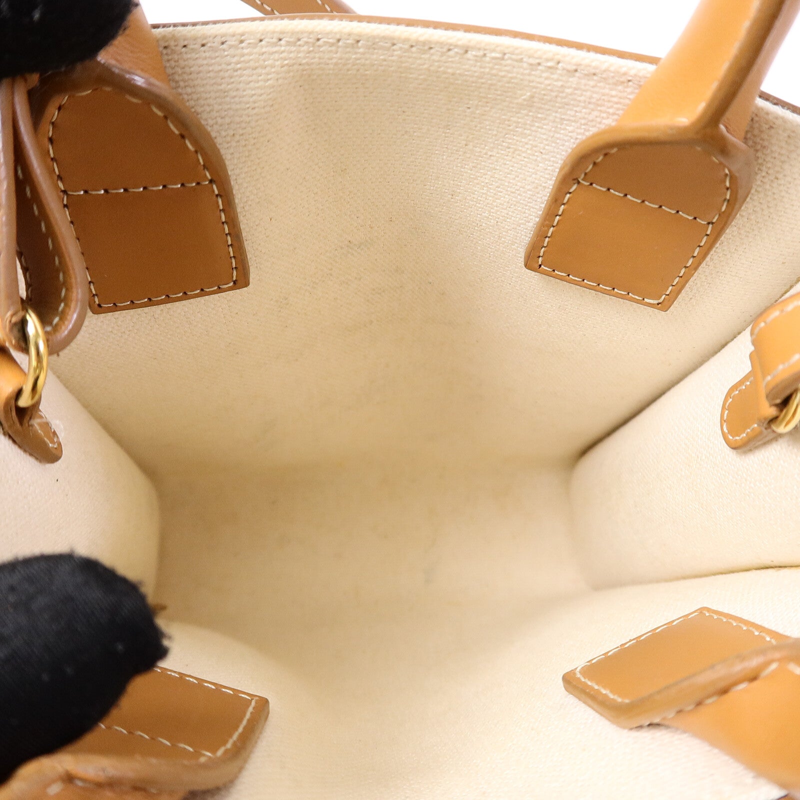 CELINE 帆布Mini Vertical Cabas手挽肩背兩用袋