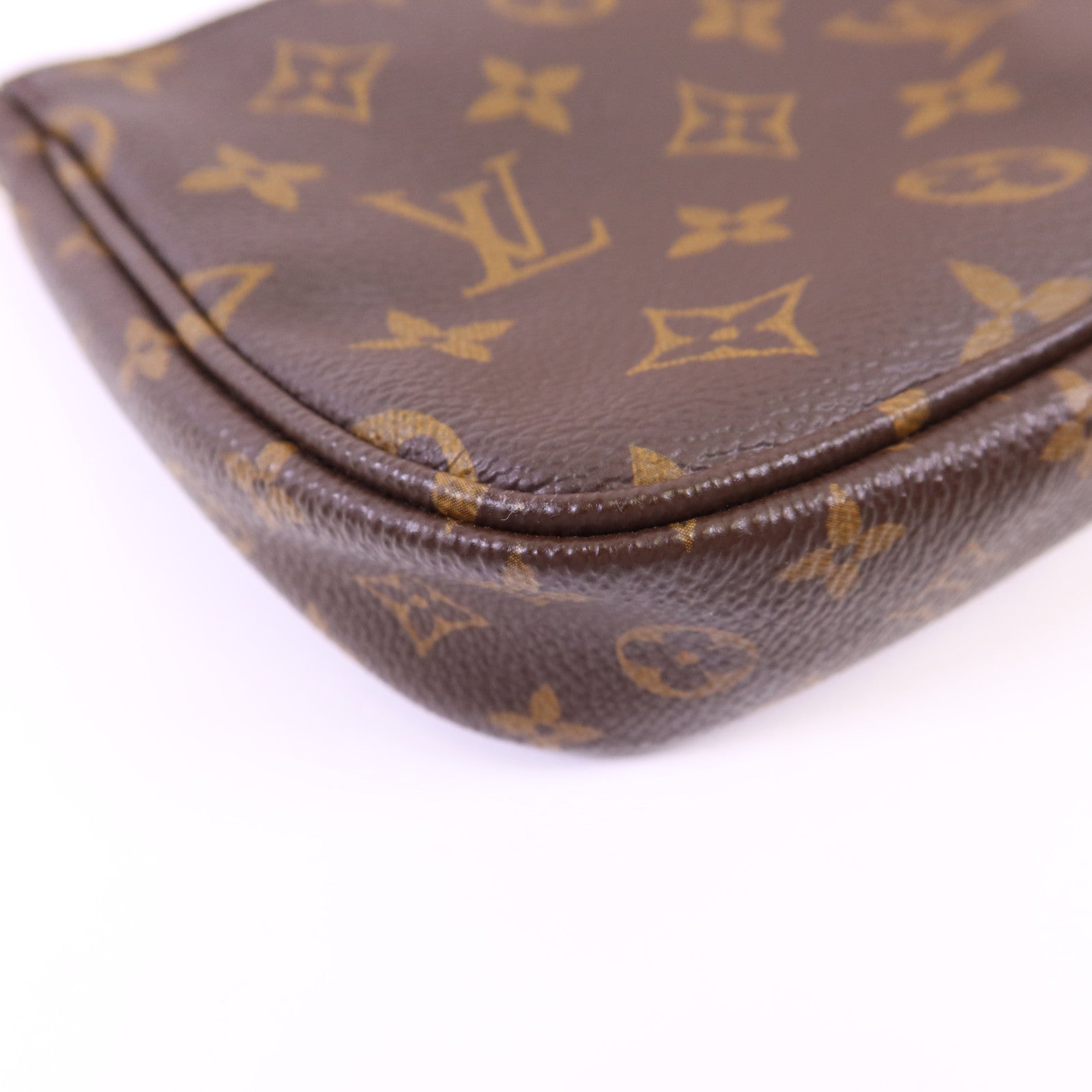 LOUIS VUITTON Monogram Multi Pochette Accessories金扣鏈帶手挽肩背兩用袋
