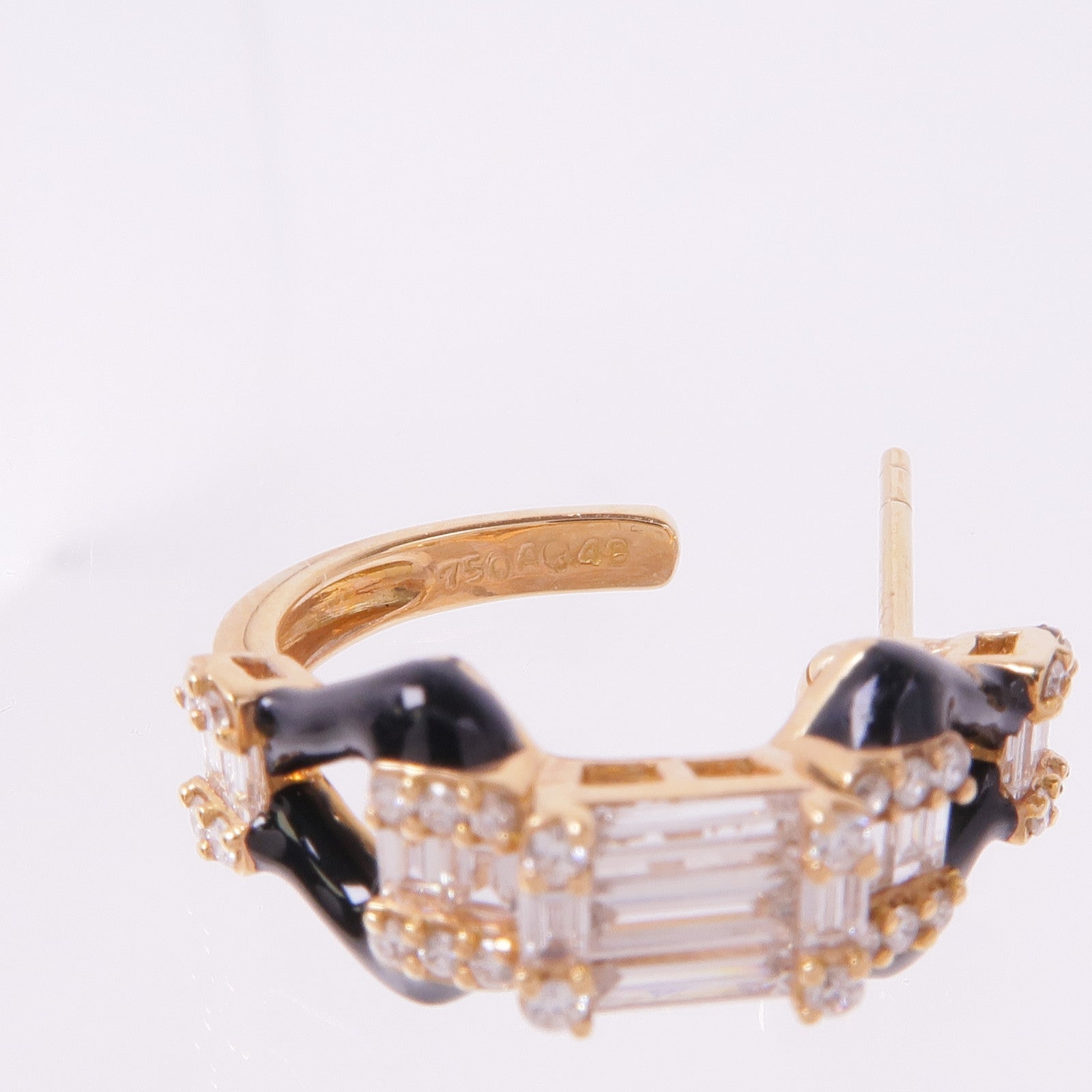 JEWELRY 18K玫瑰金Diamond Earrings鑽石耳環