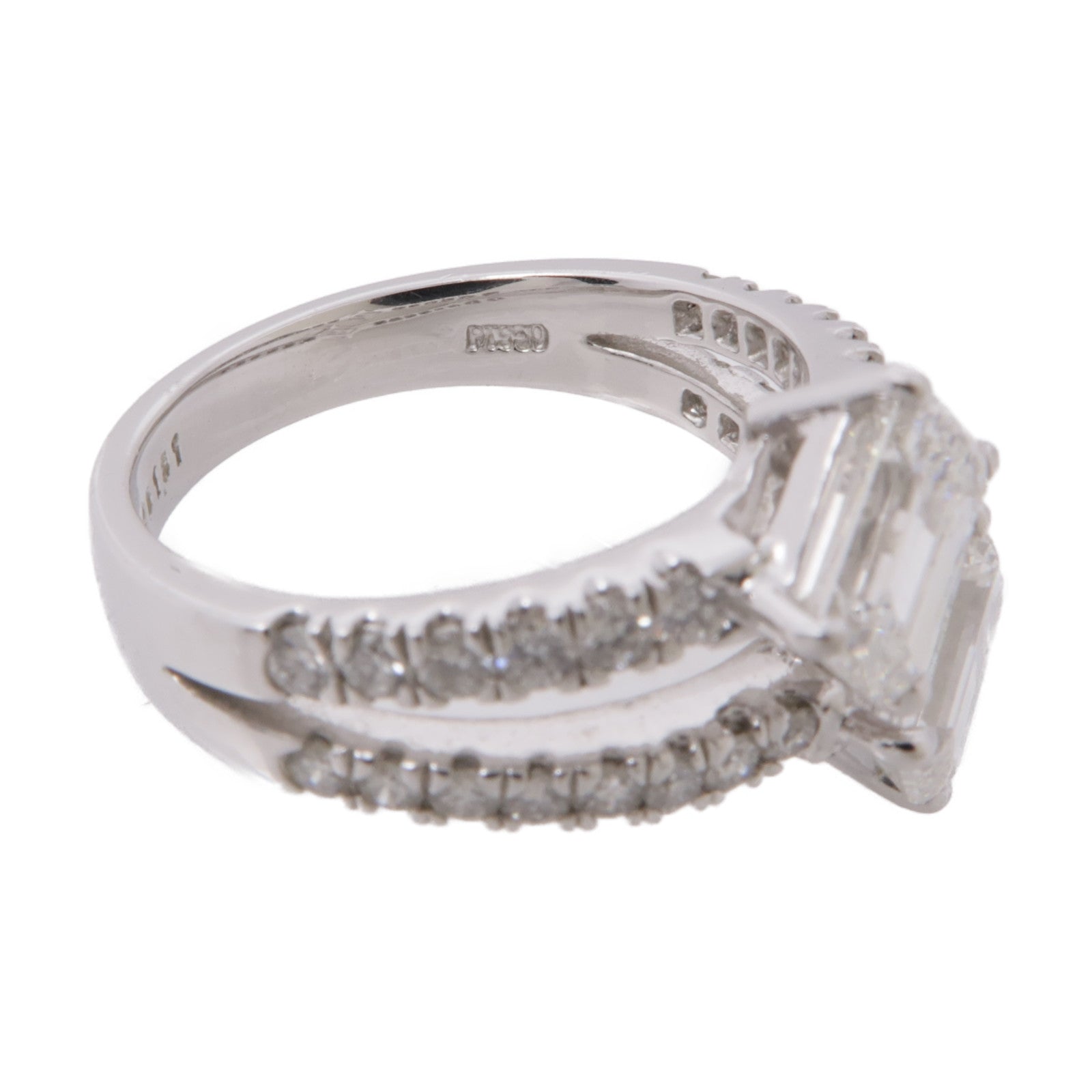 JEWELRY 18K白金Diamond Ring鑽石戒指US#6.25