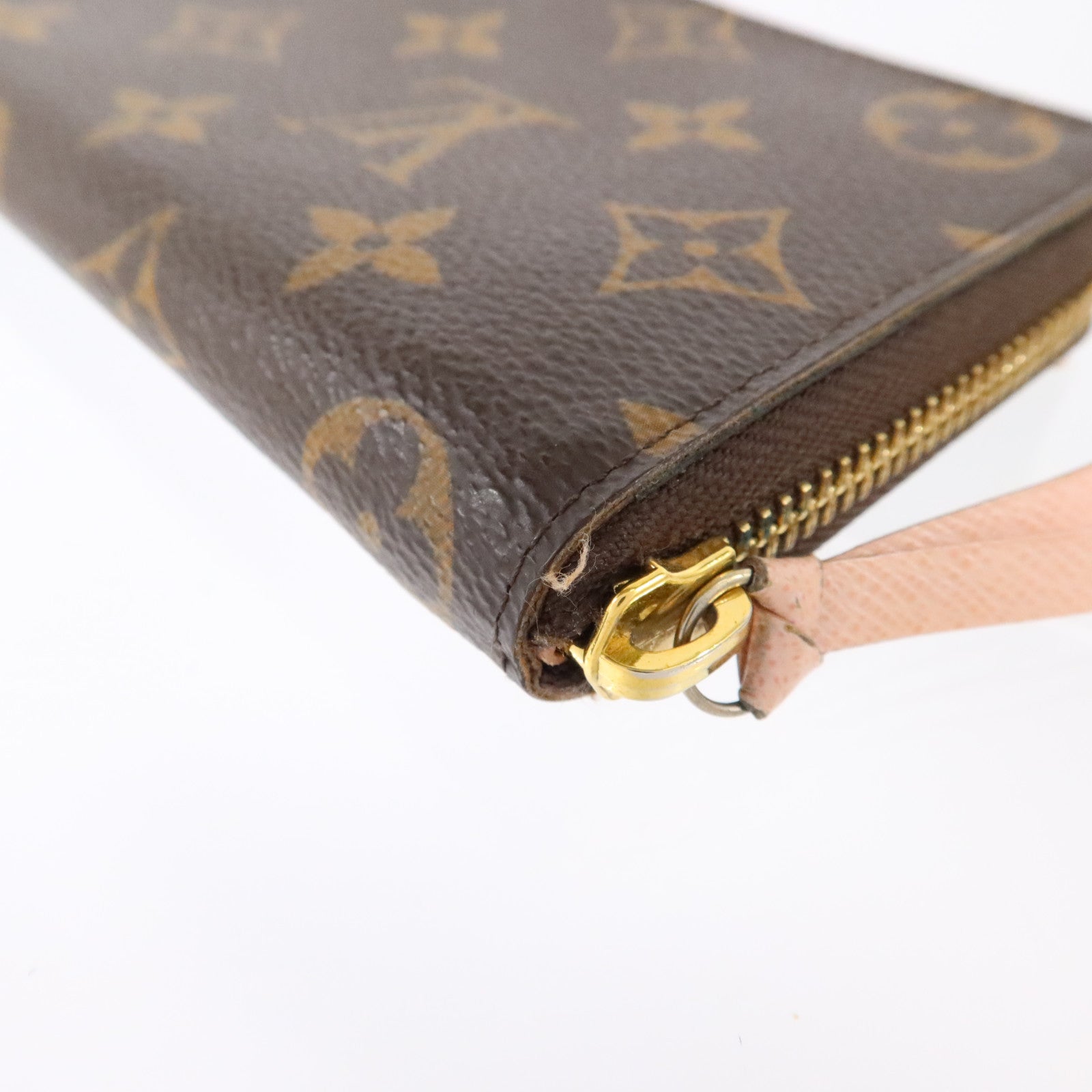 LOUIS VUITTON Monogram Clemence Wallet金扣長錢包