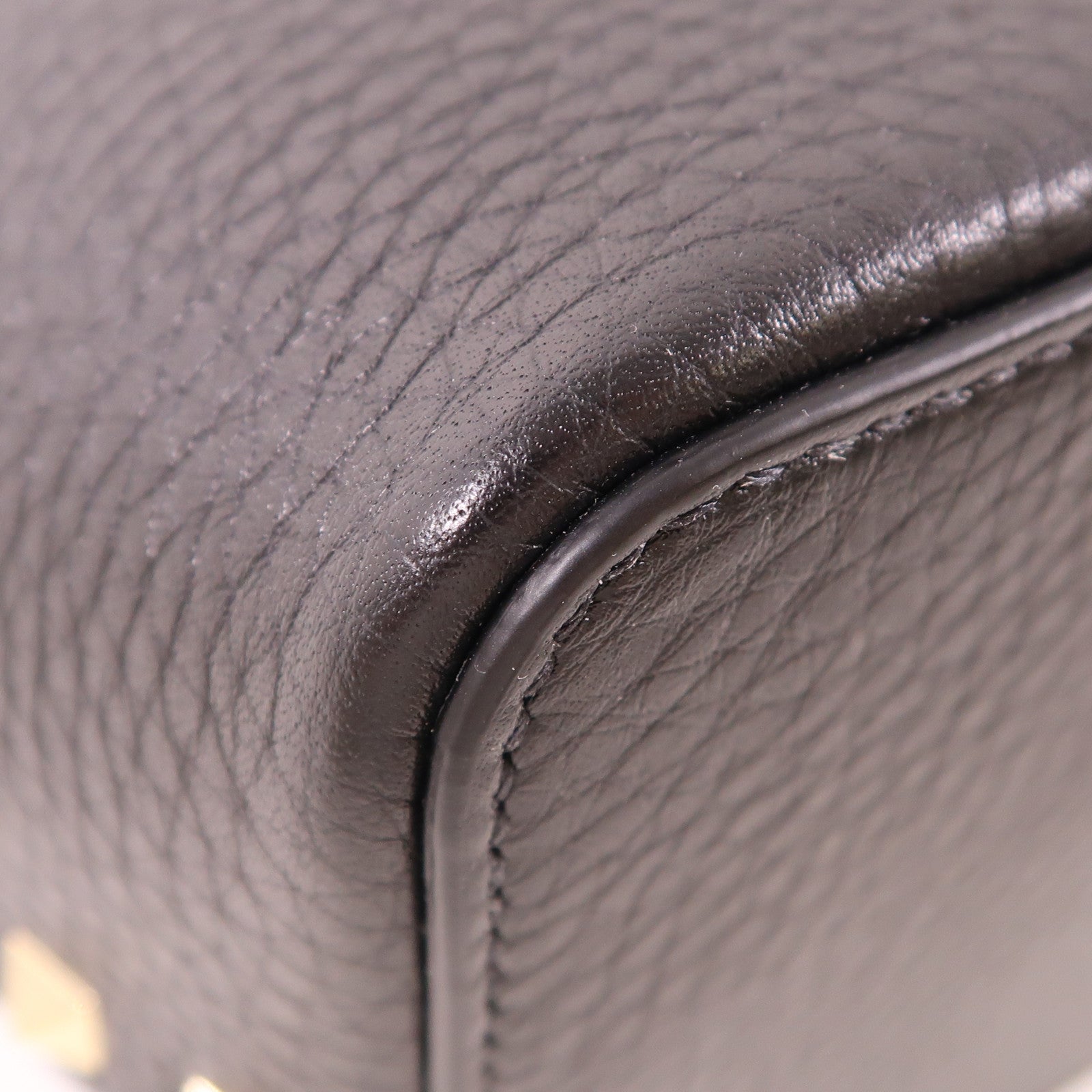 Valentino 牛皮皮革Bucket Bag金扣手挽肩背兩用袋