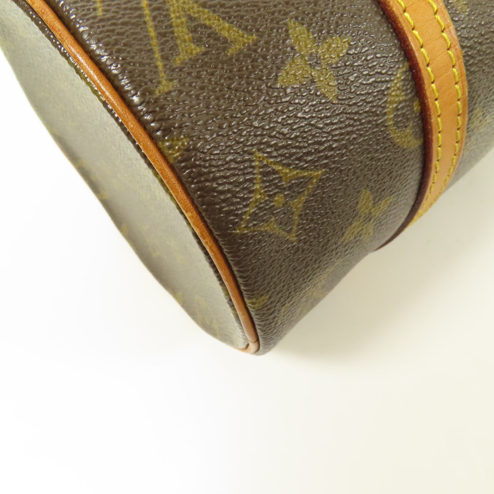 LOUIS VUITTON Monogram Papillon PM金扣手挽袋