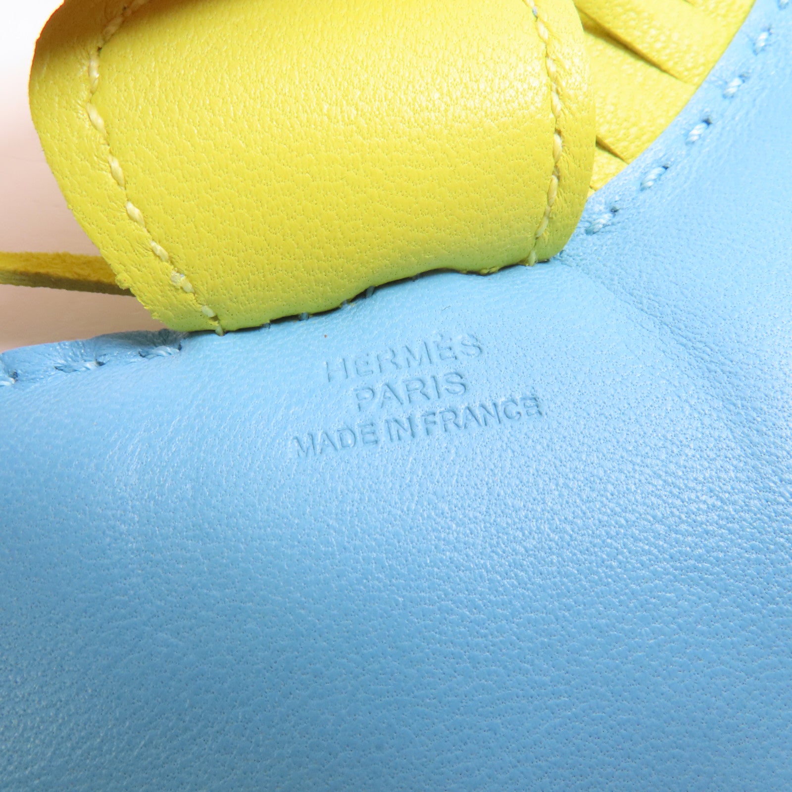 HERMES Milo皮革Rodeo MM掛飾