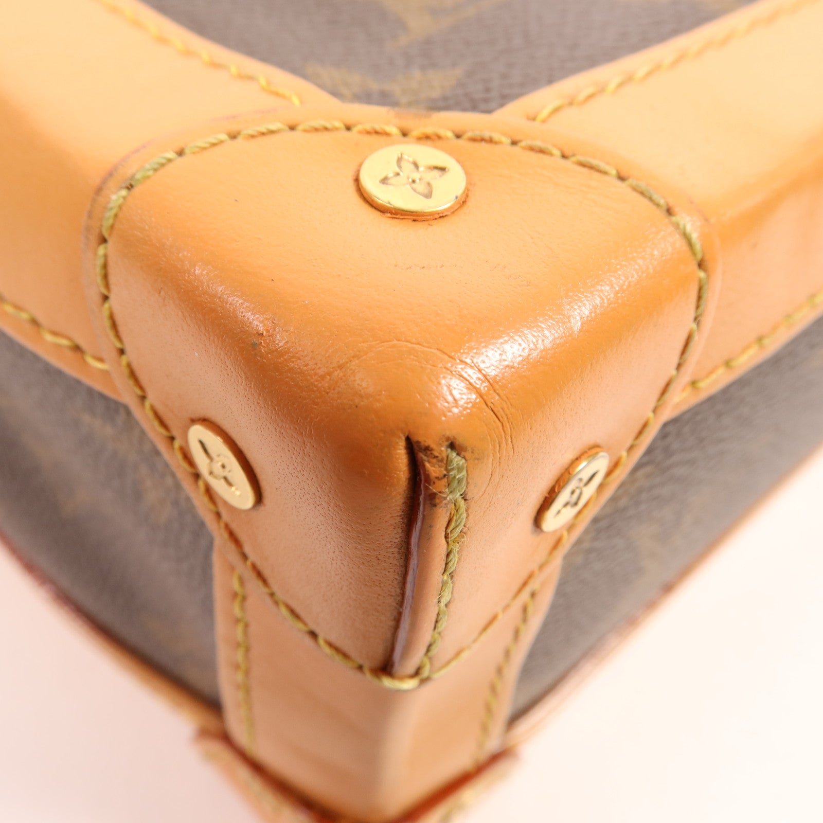 LOUIS VUITTON Monogram Soft Trunk金扣肩背袋