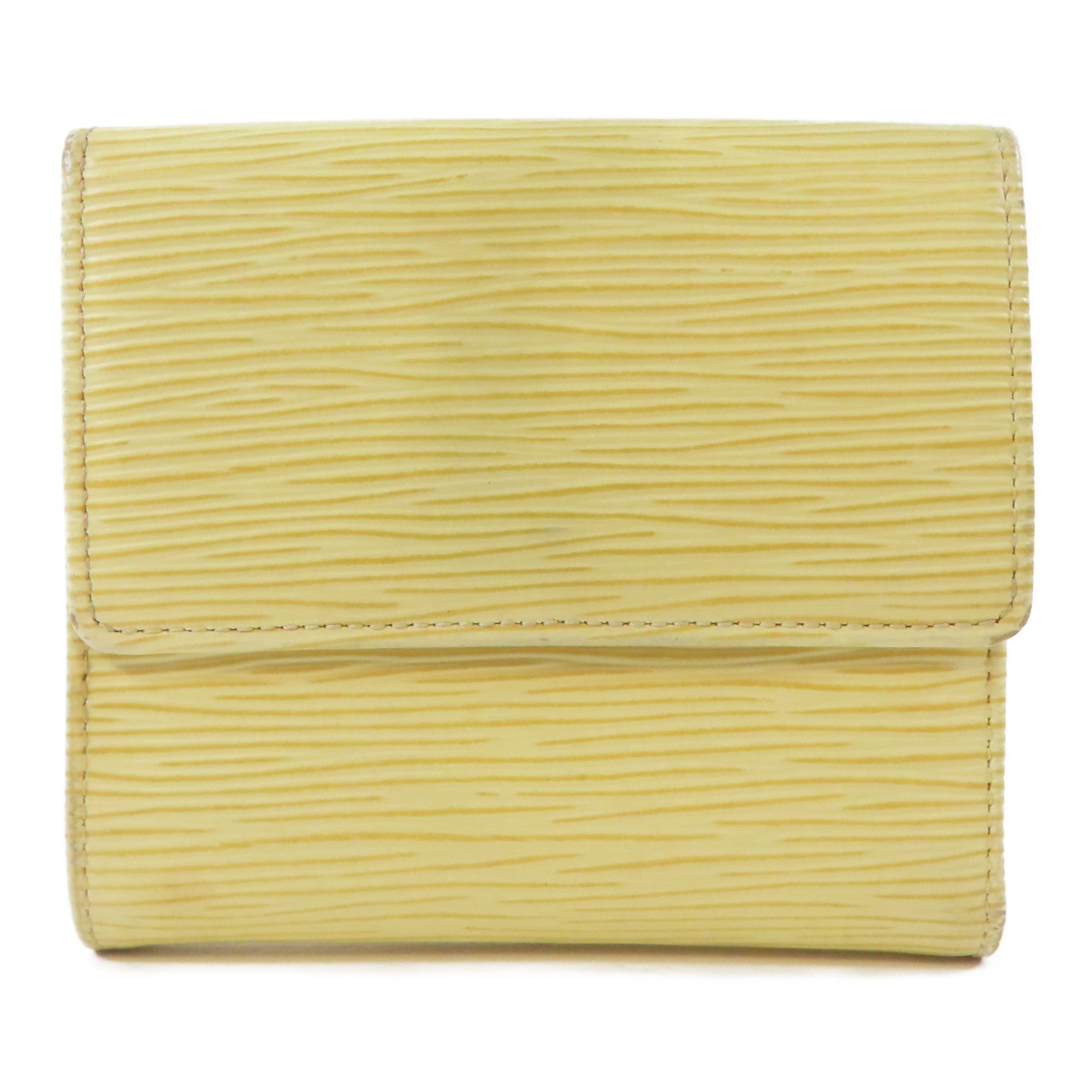 LOUIS VUITTON 【激減優惠】Epi W Hook Wallet錢包黃色