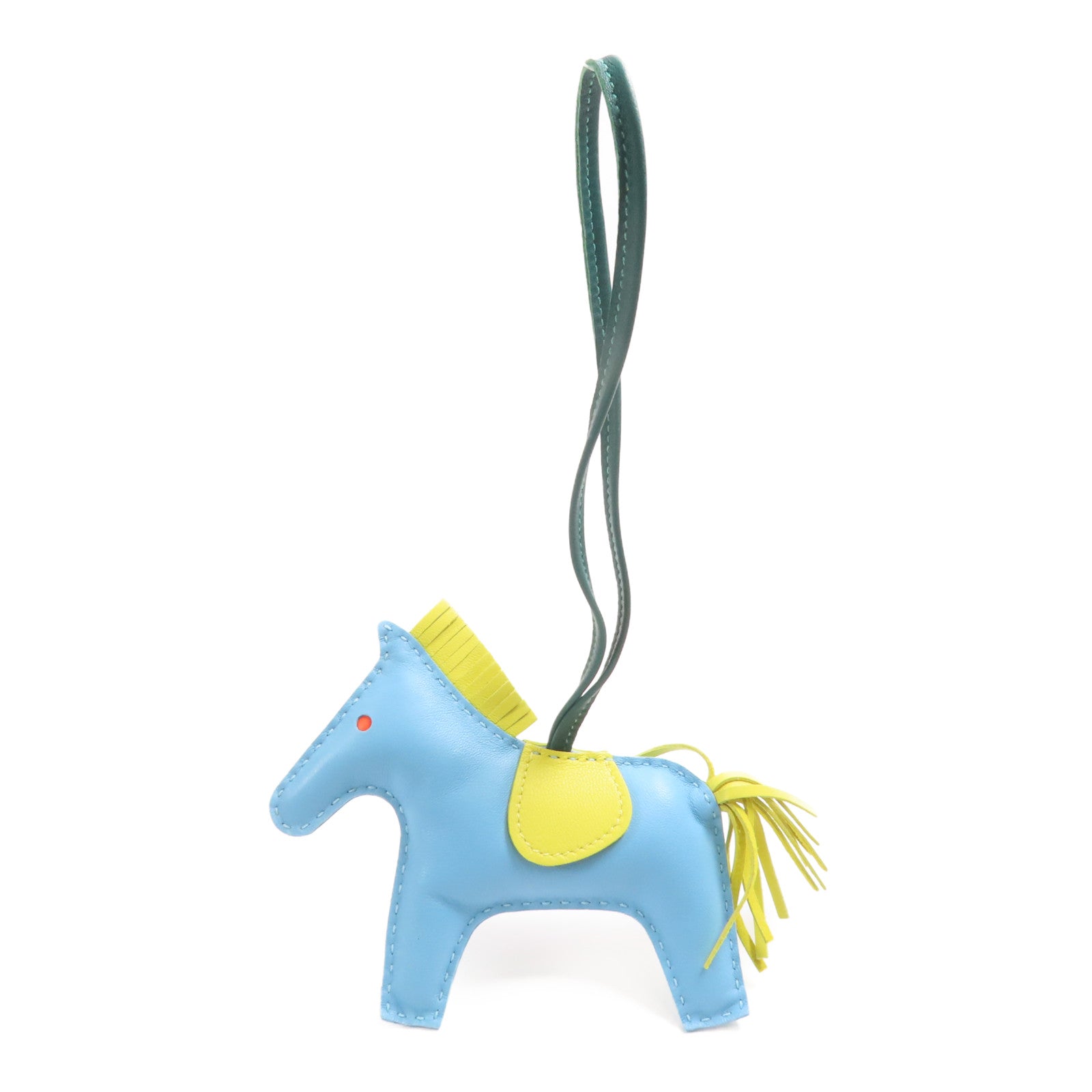 HERMES Milo皮革Rodeo MM掛飾