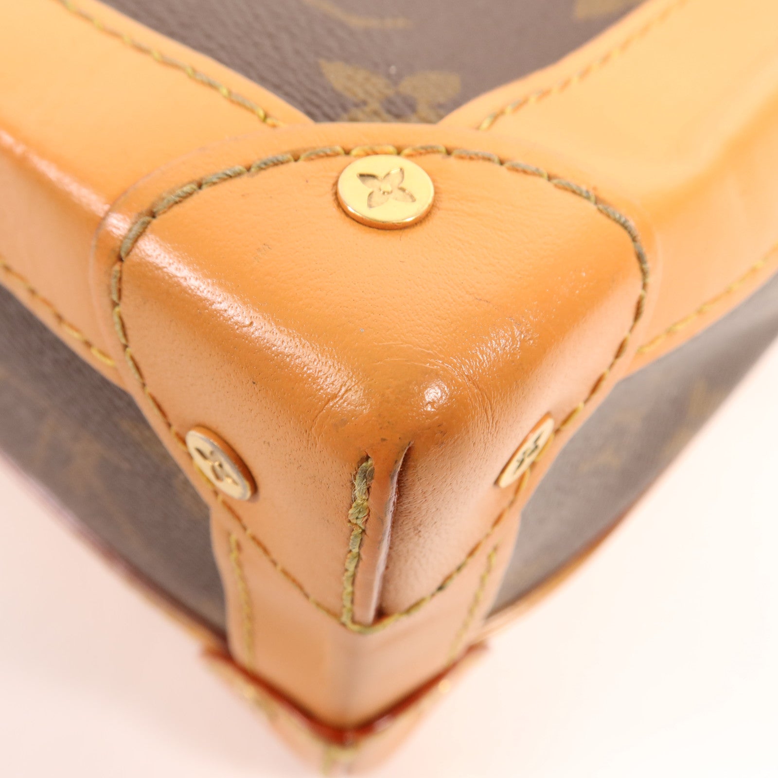 LOUIS VUITTON Monogram Soft Trunk金扣肩背袋