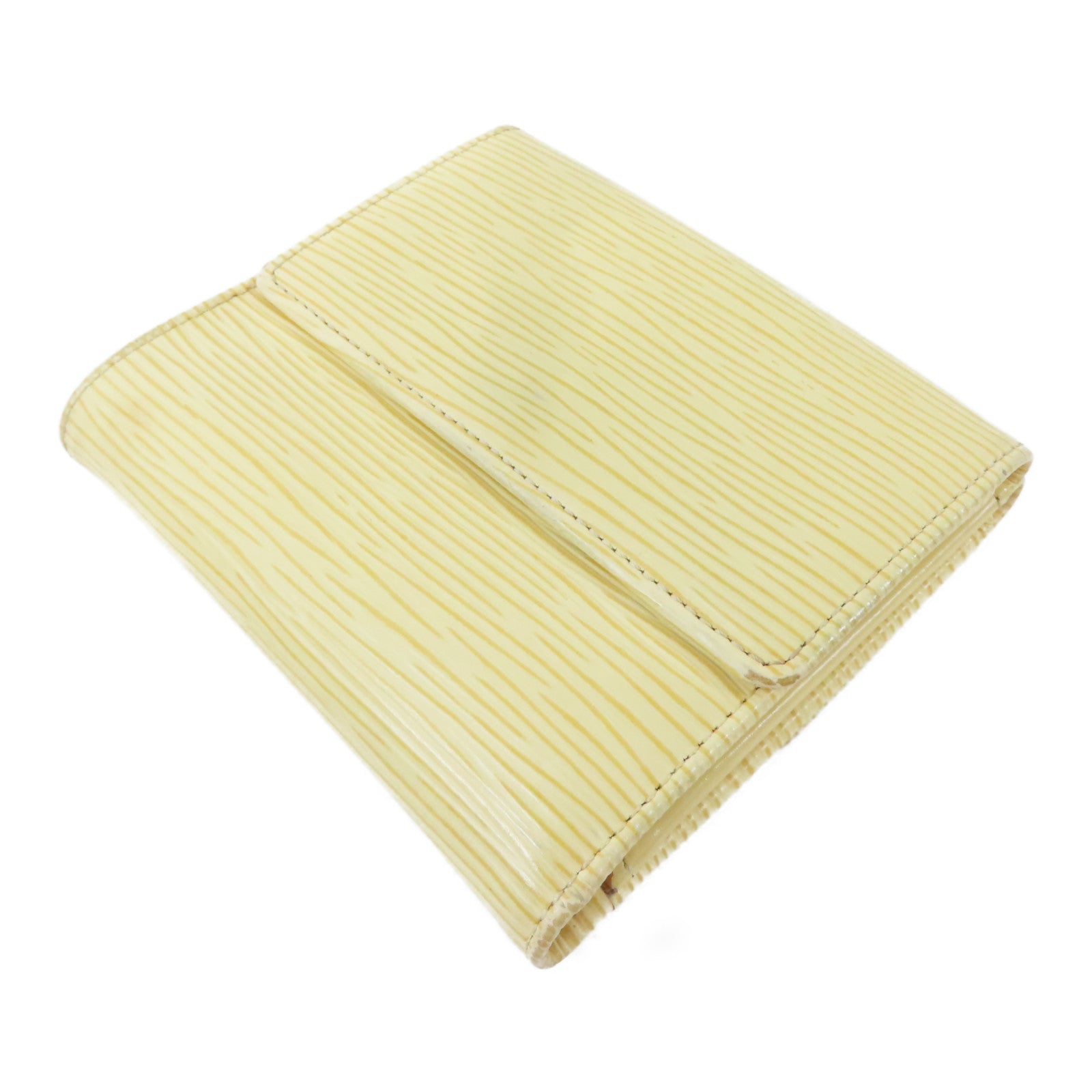 LOUIS VUITTON 【激減優惠】Epi W Hook Wallet錢包黃色