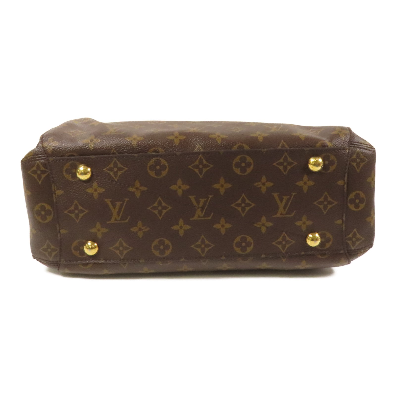 LOUIS VUITTON Monogram Montaigne MM金扣手挽肩背兩用袋