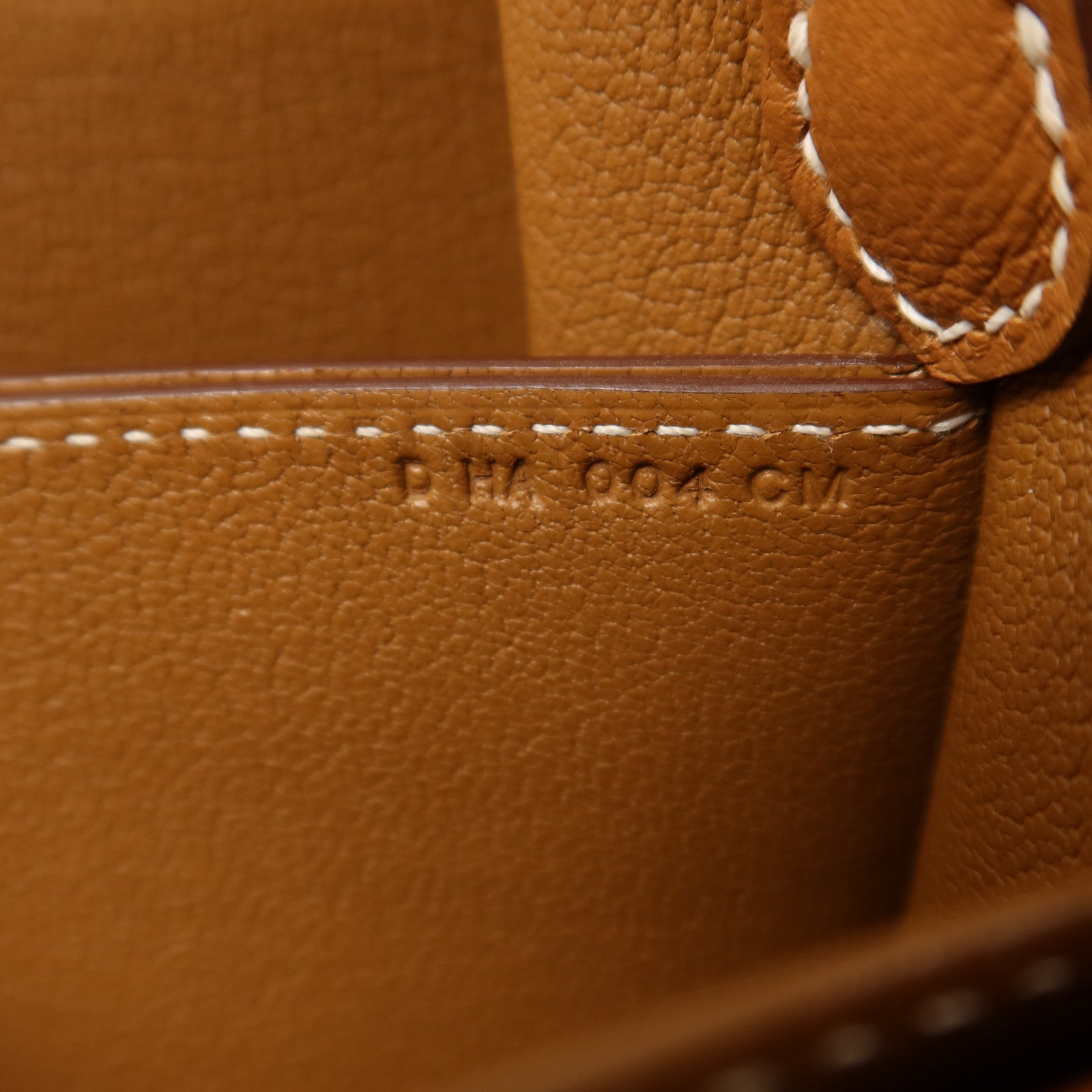 HERMES Evercolor皮革Roulis 23銀扣肩背袋Gold