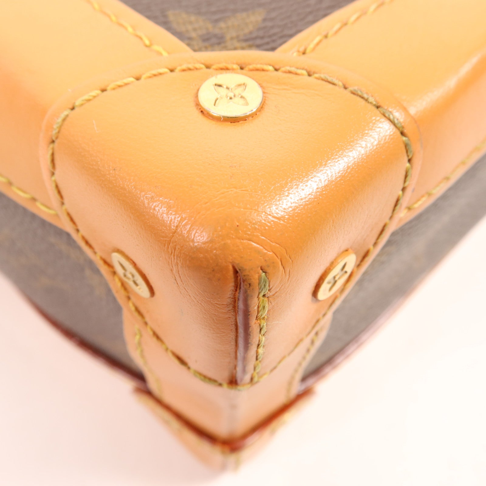 LOUIS VUITTON Monogram Soft Trunk金扣肩背袋