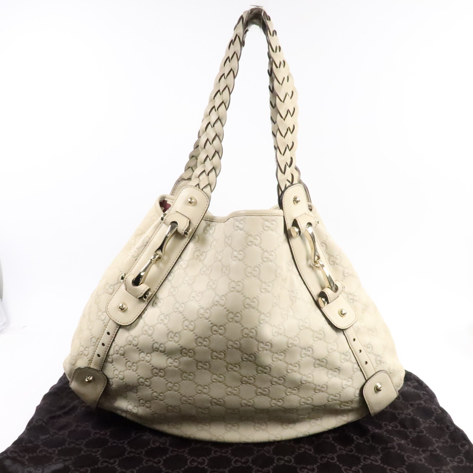 GUCCI 牛皮皮革Pelham肩背袋