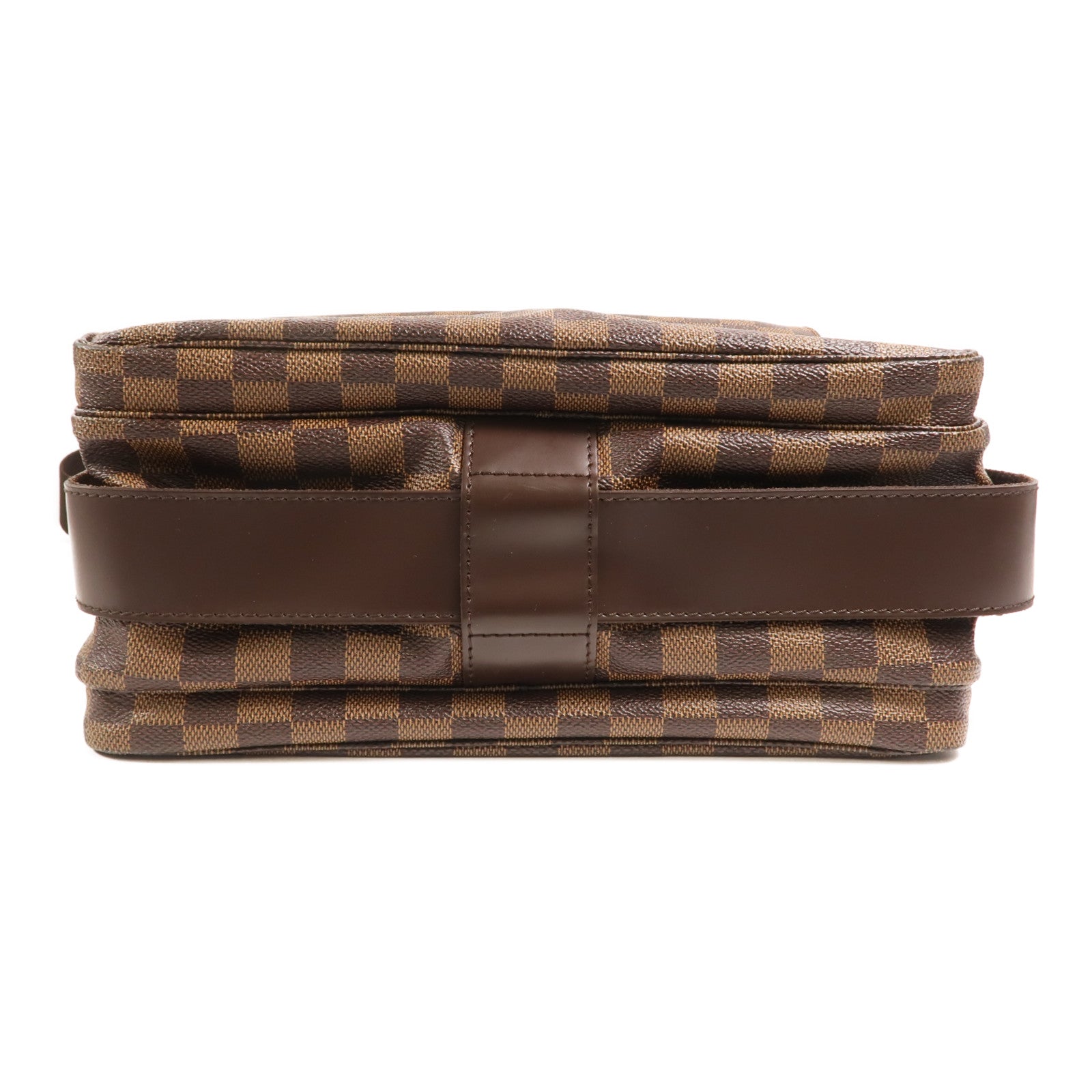 LOUIS VUITTON Damier Naviglio金扣肩背袋