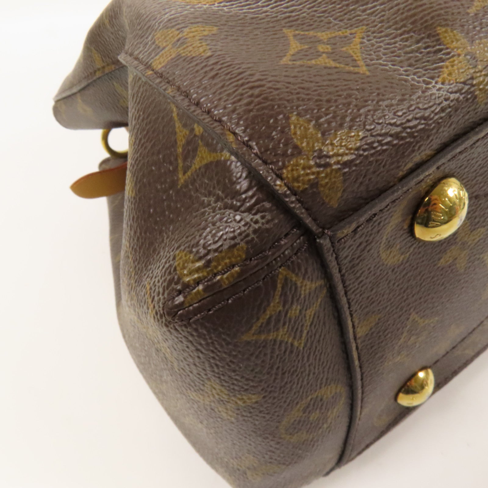 LOUIS VUITTON Monogram Montaigne MM金扣手挽肩背兩用袋