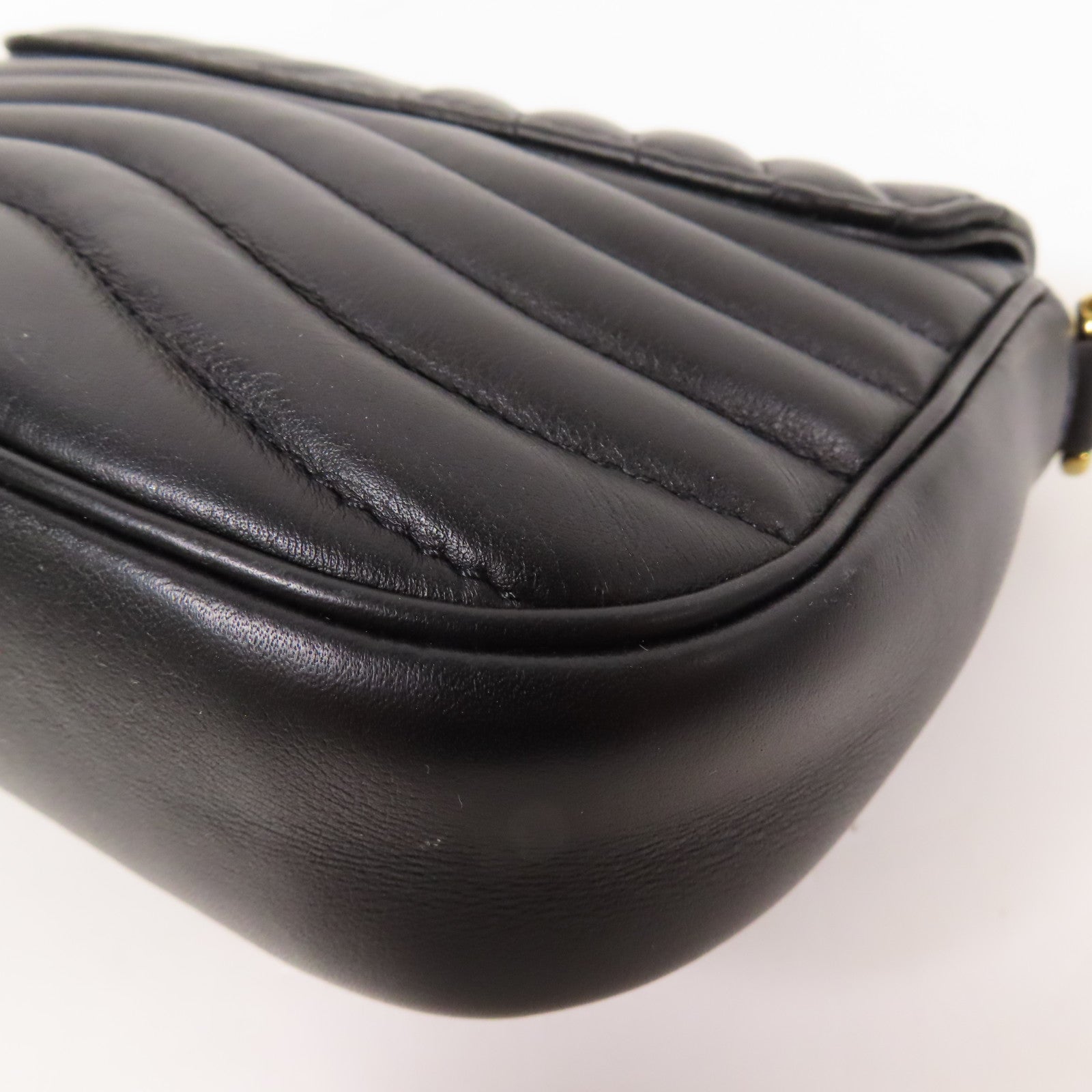 LOUIS VUITTON 牛皮皮革New Wave金扣手挽肩背兩用袋