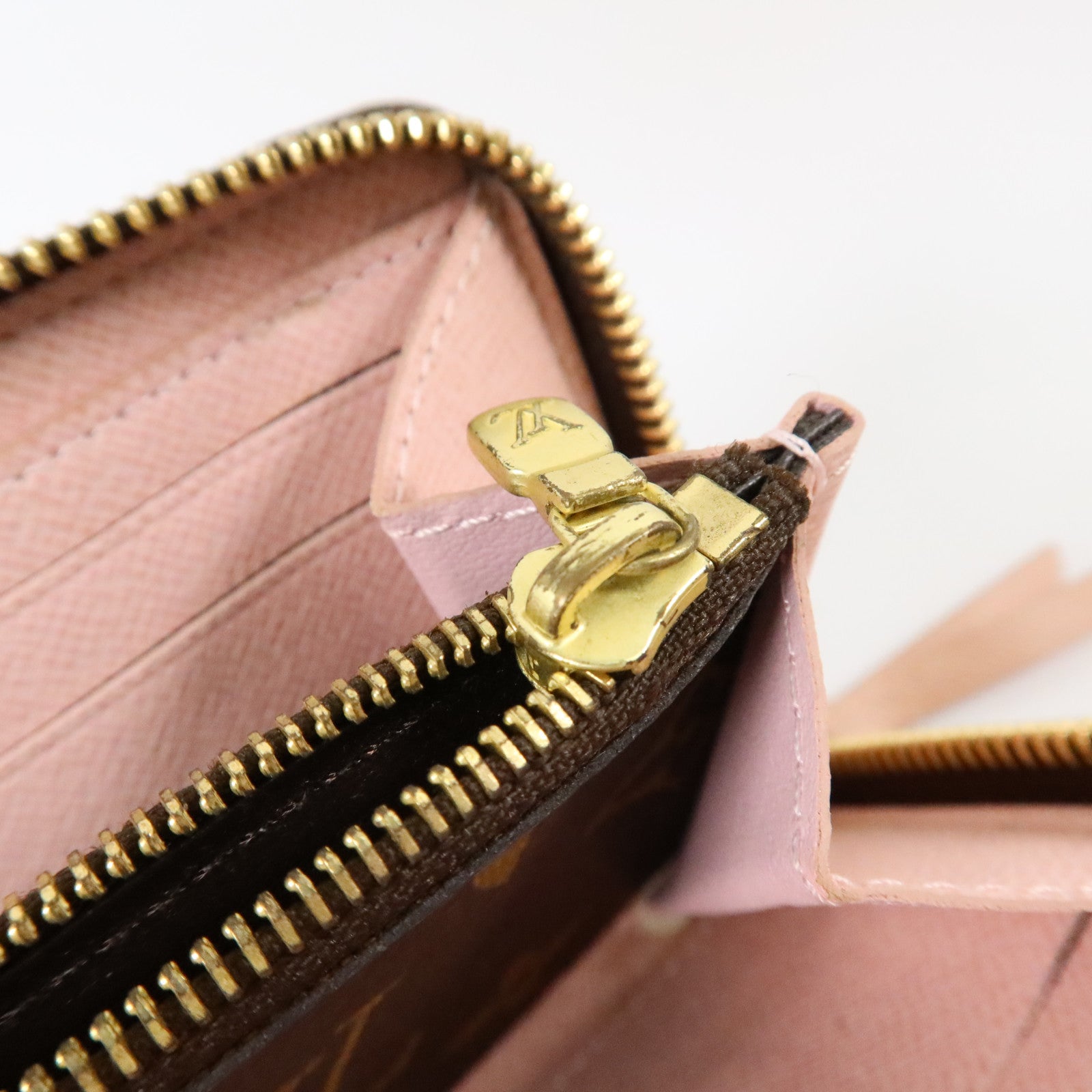 LOUIS VUITTON Monogram Clemence Wallet金扣長錢包