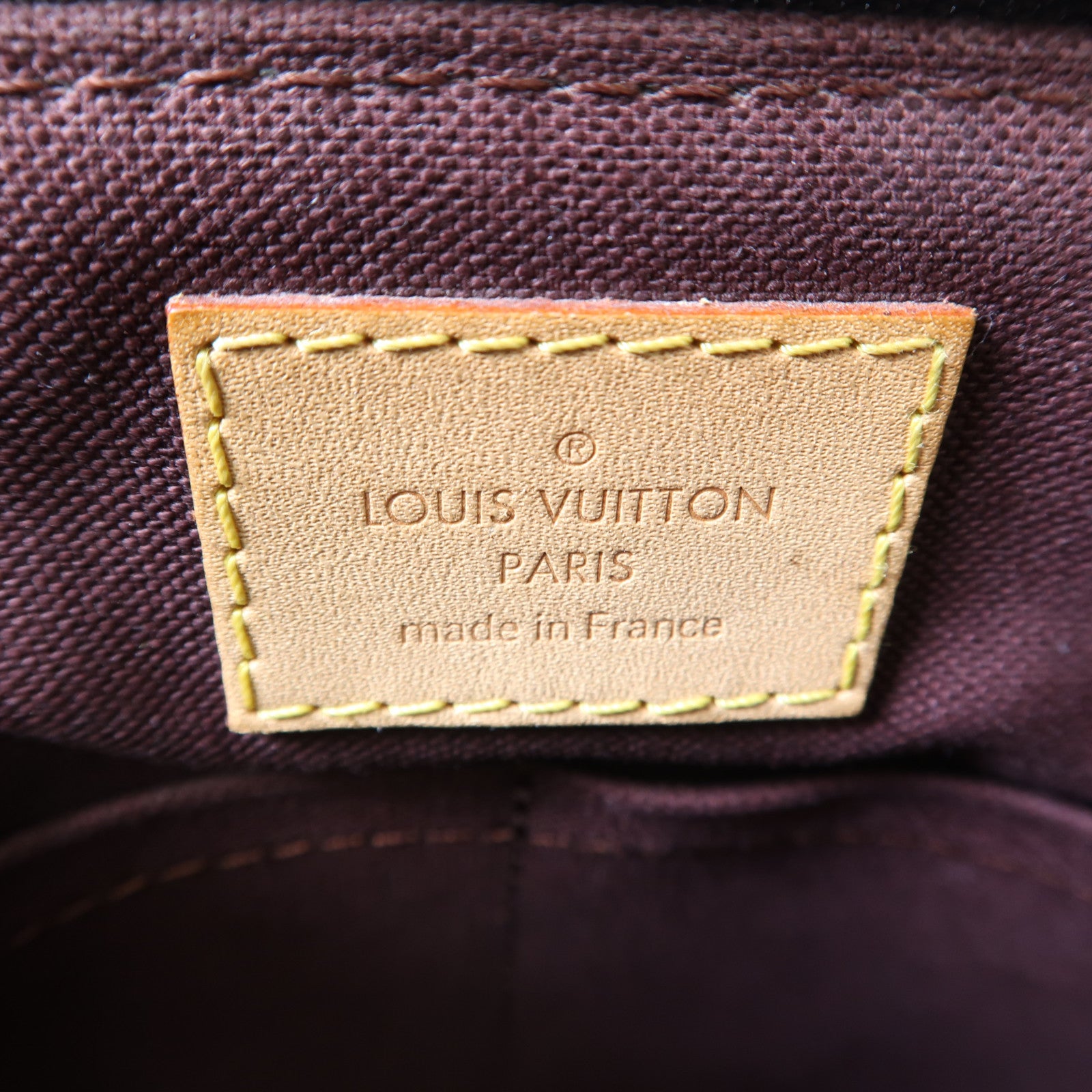 LOUIS VUITTON Monogram Turenne PM金扣手挽肩背兩用袋棕色