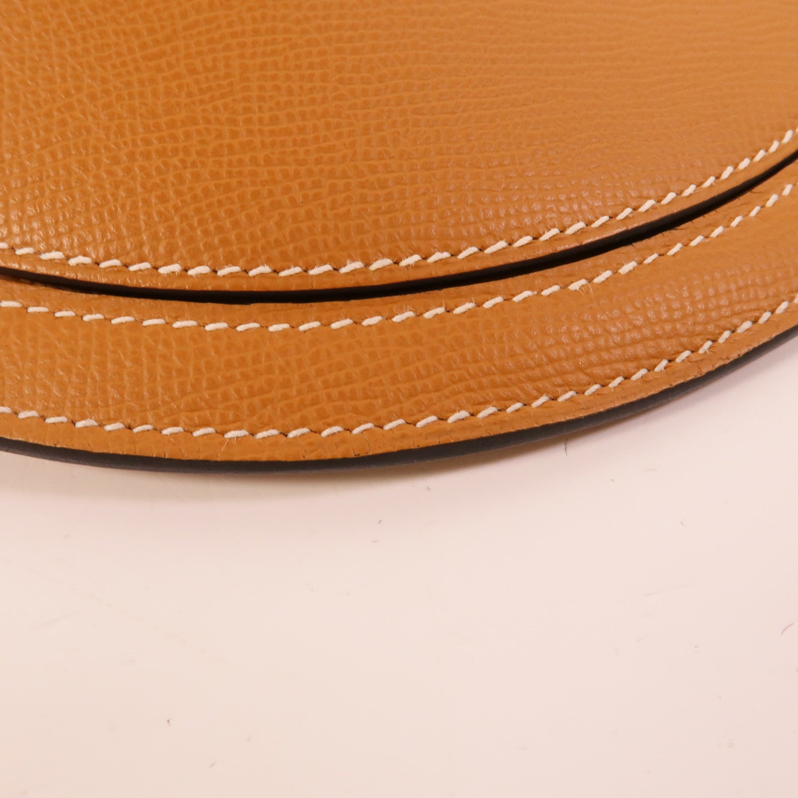 HERMES Epsom皮革Petite Course肩背袋Gold