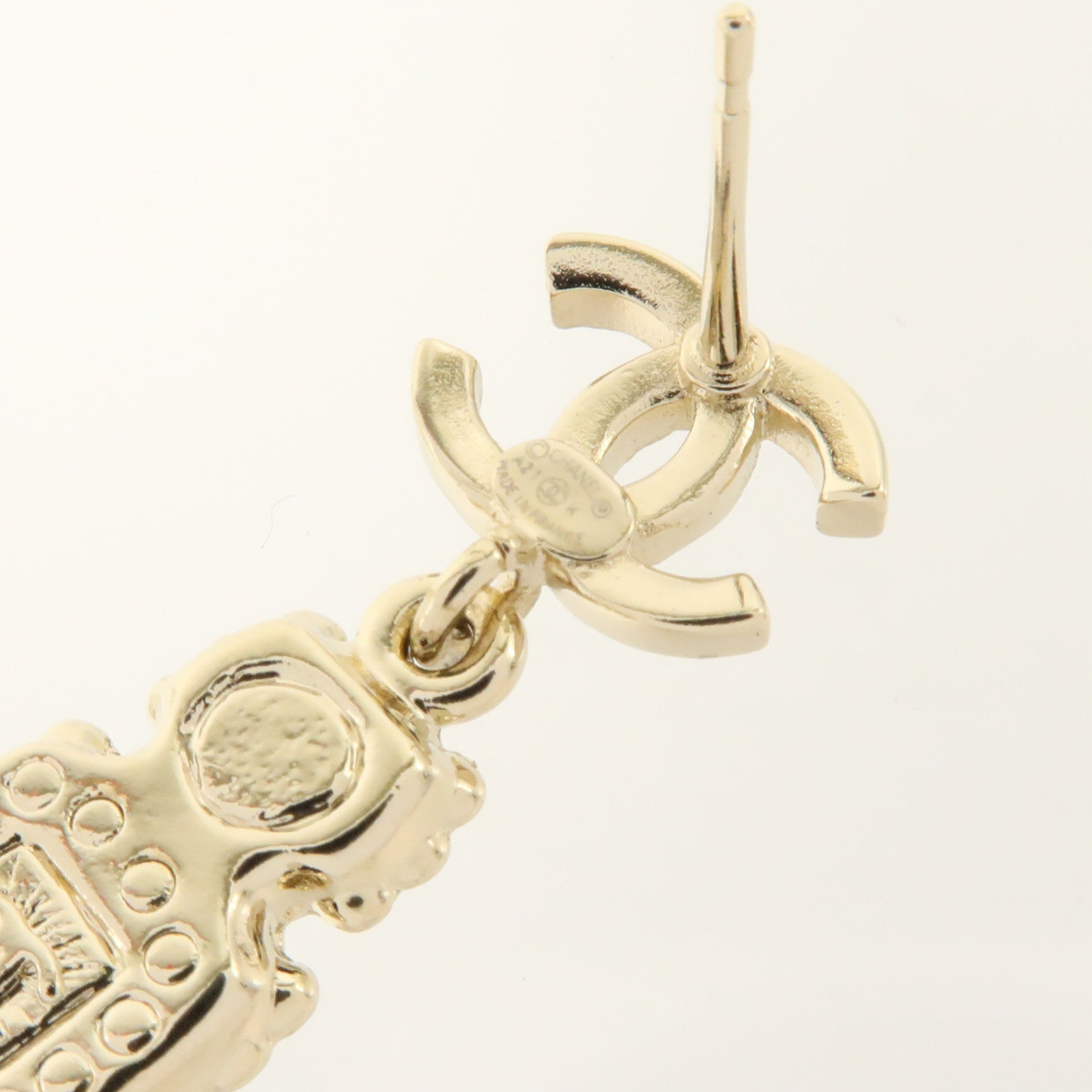 CHANEL PVC/金屬Earrings耳環