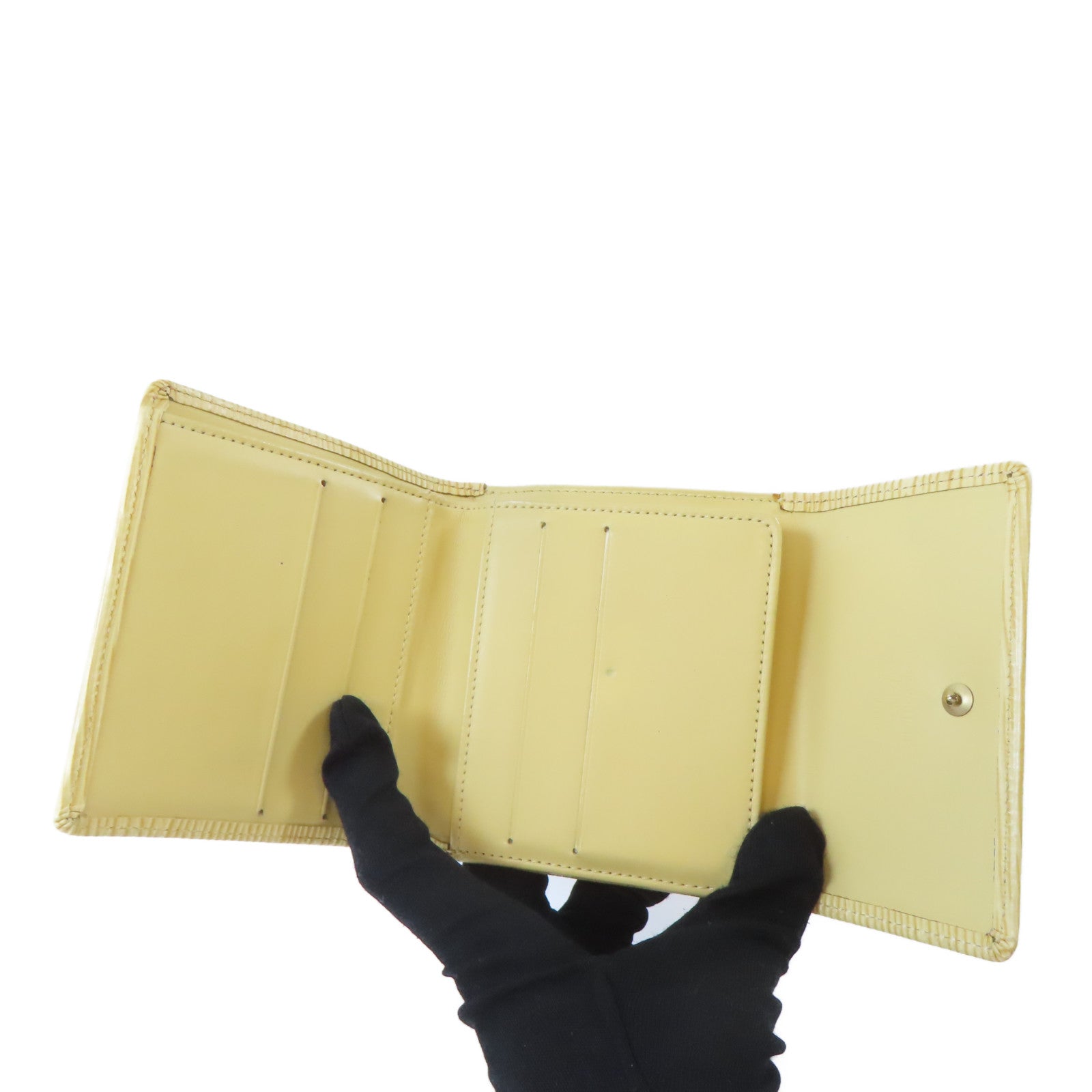 LOUIS VUITTON 【激減優惠】Epi W Hook Wallet錢包黃色