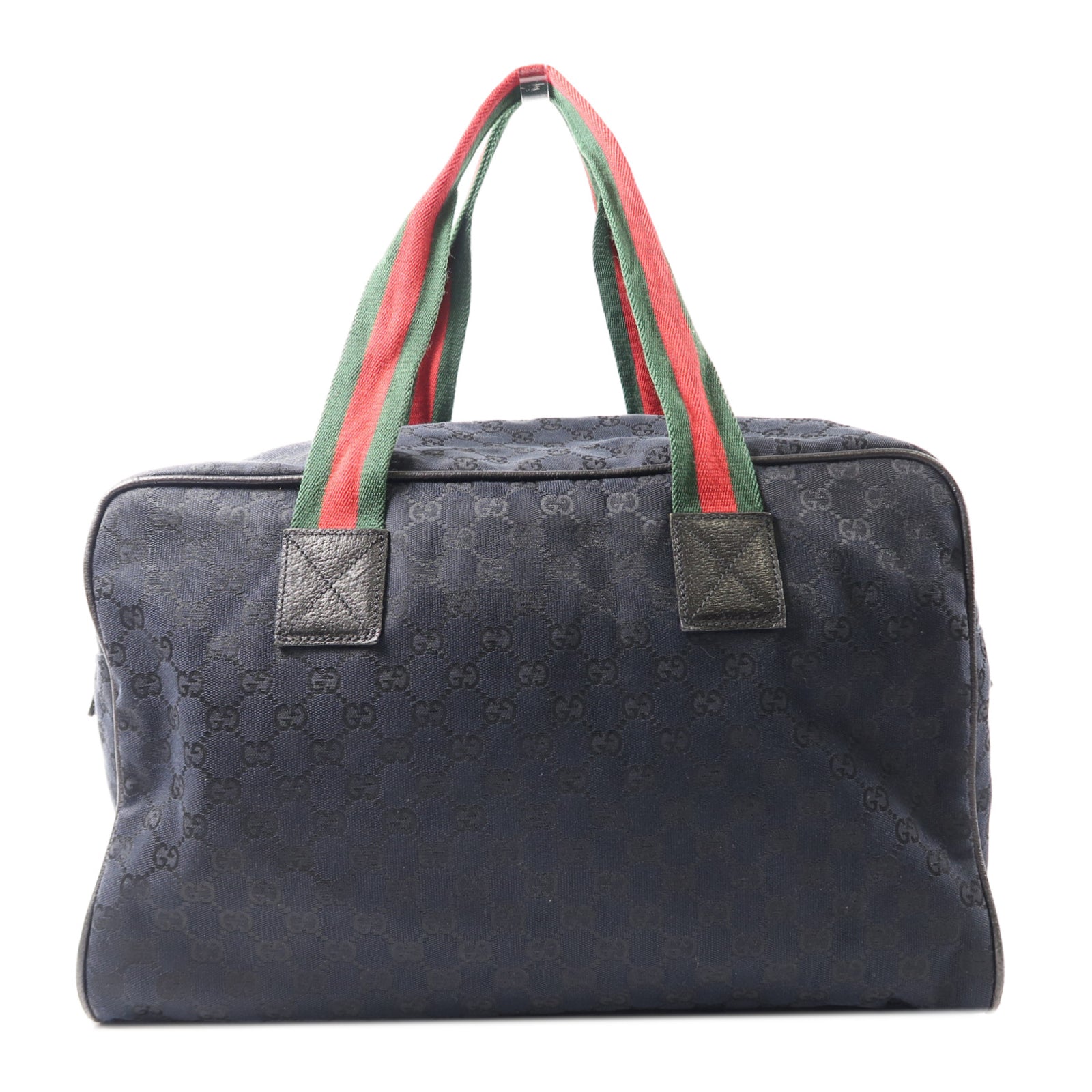 GUCCI 帆布Tote Bag肩背袋黑色