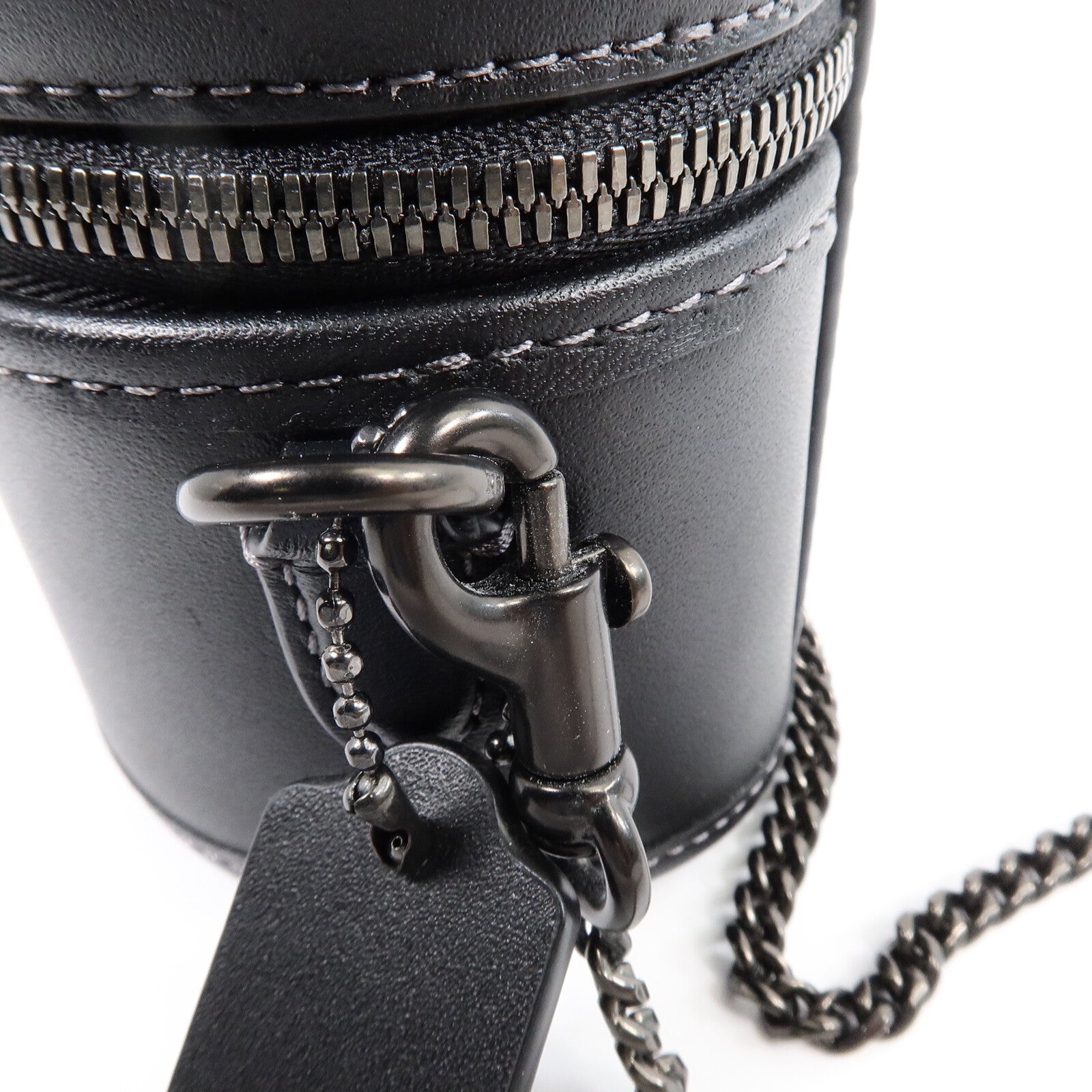 COACH 牛皮皮革Mini Trail 12手挽肩背兩用袋