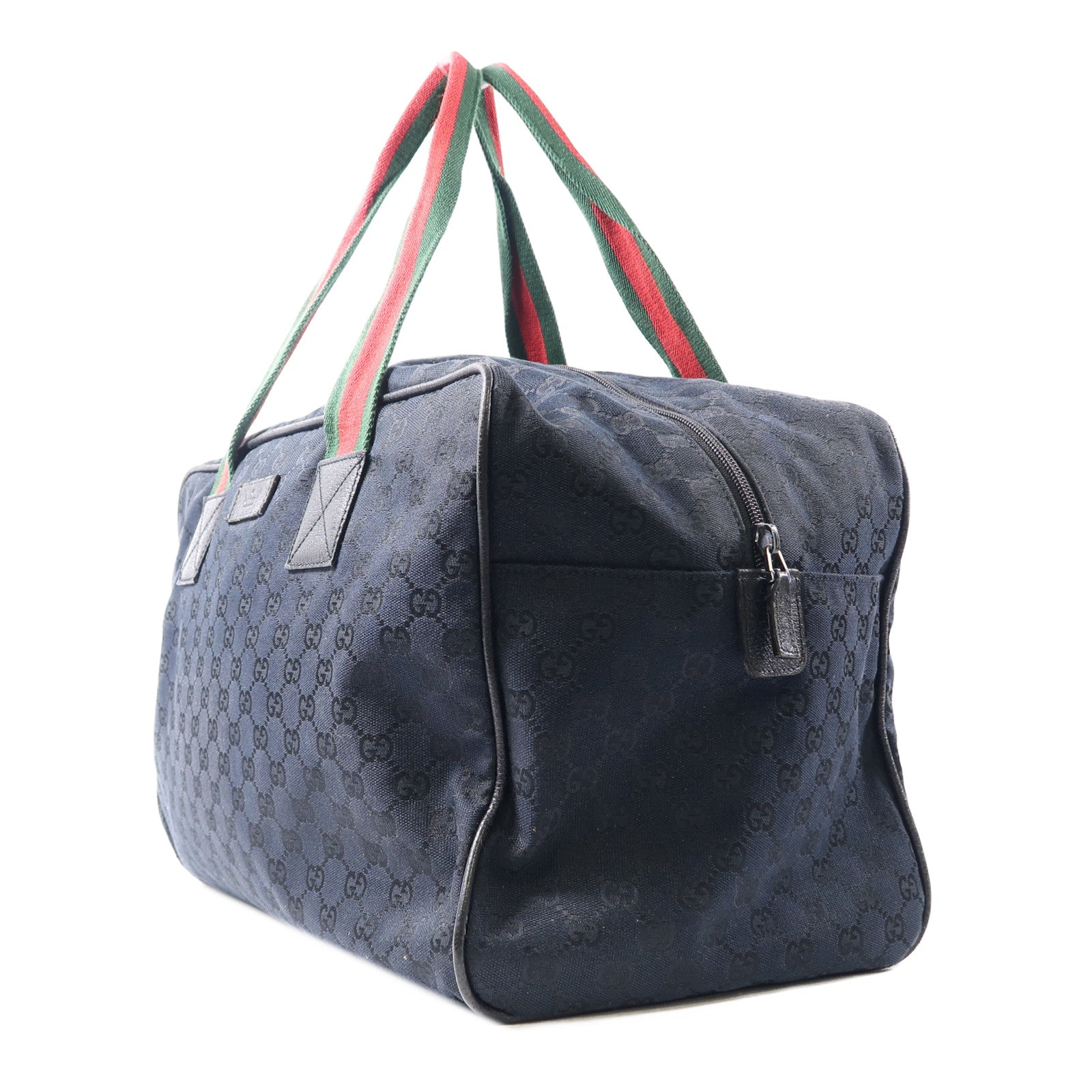 GUCCI 帆布Tote Bag肩背袋黑色