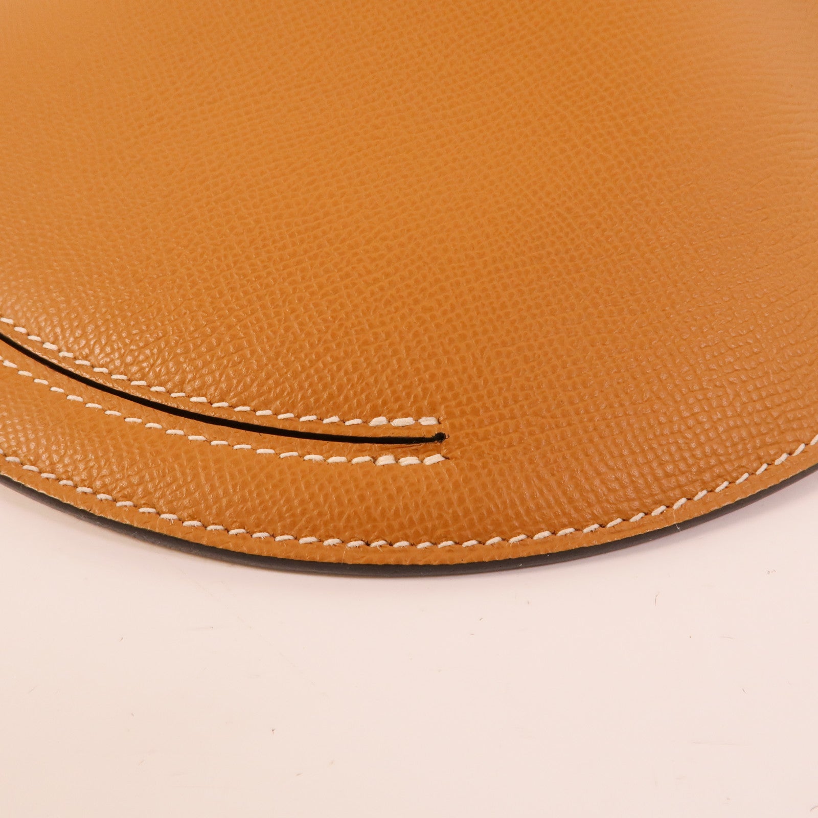 HERMES Epsom皮革Petite Course肩背袋Gold