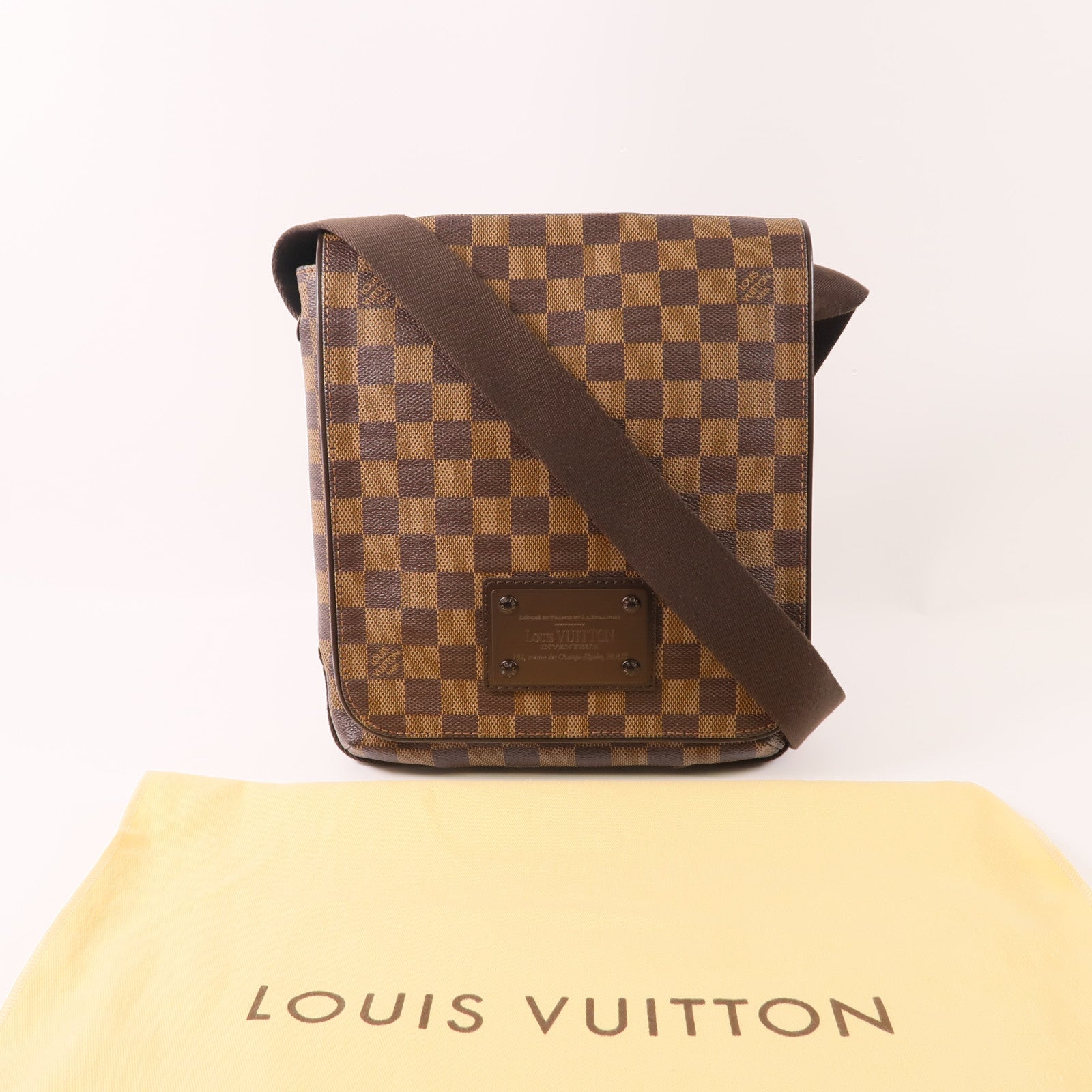 LOUIS VUITTON Damier Brooklyn PM肩背袋