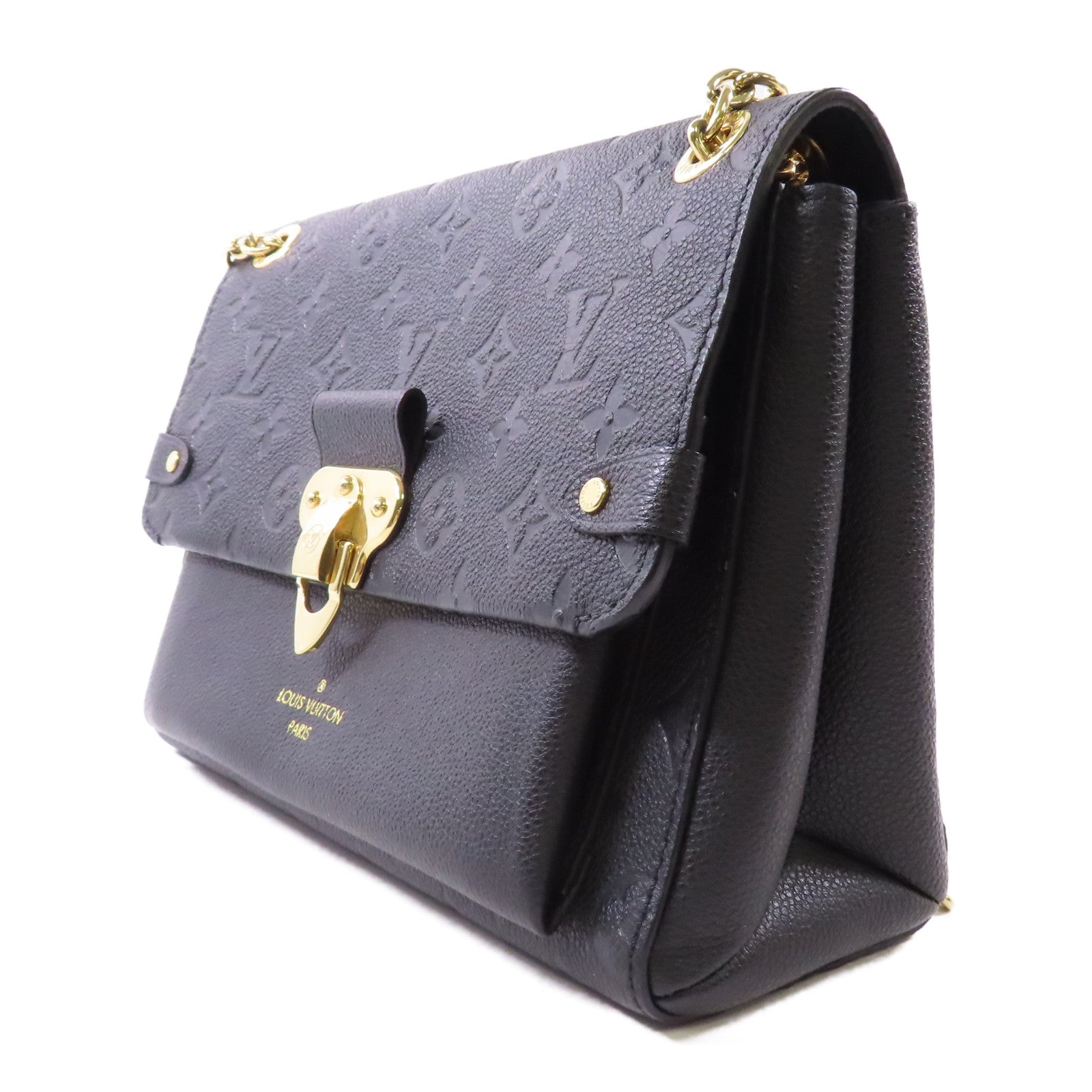 LOUIS VUITTON Monogram Empreinte Vavin PM金扣肩背袋