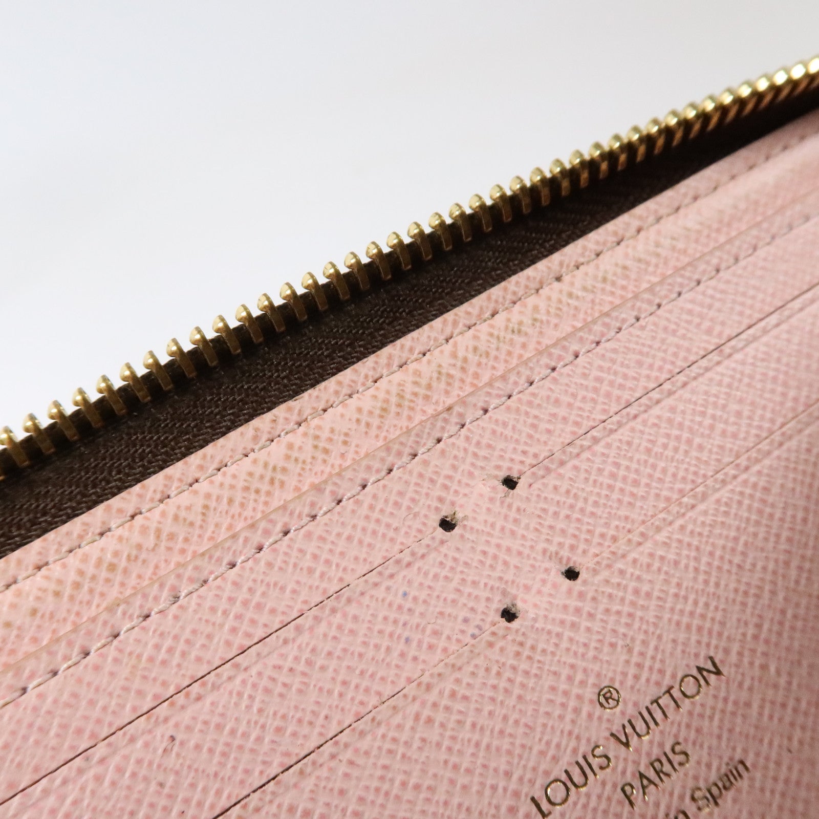 LOUIS VUITTON Monogram Clemence Wallet金扣長錢包