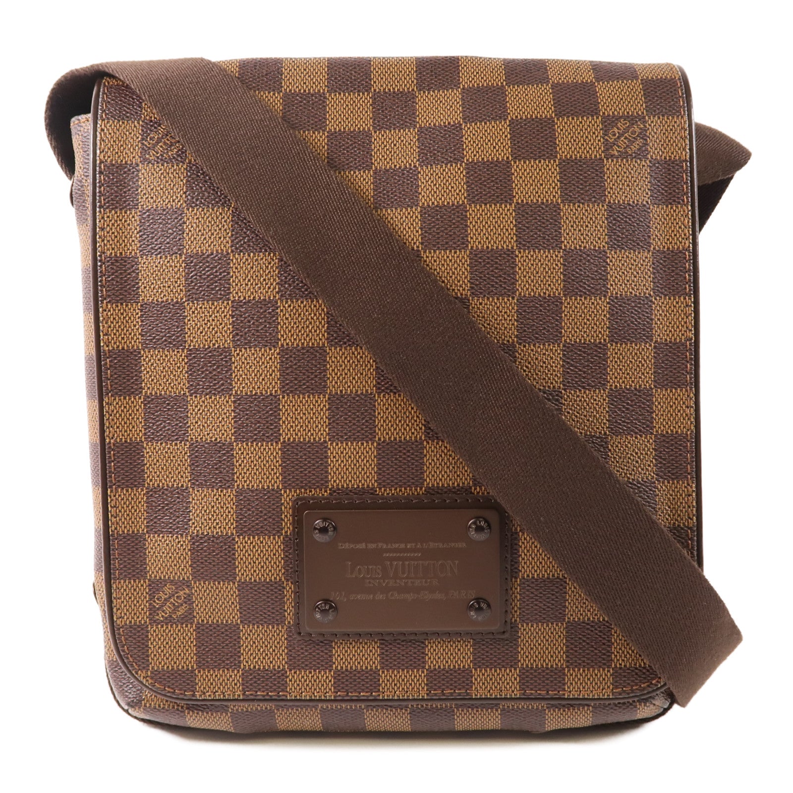 LOUIS VUITTON Damier Brooklyn PM肩背袋