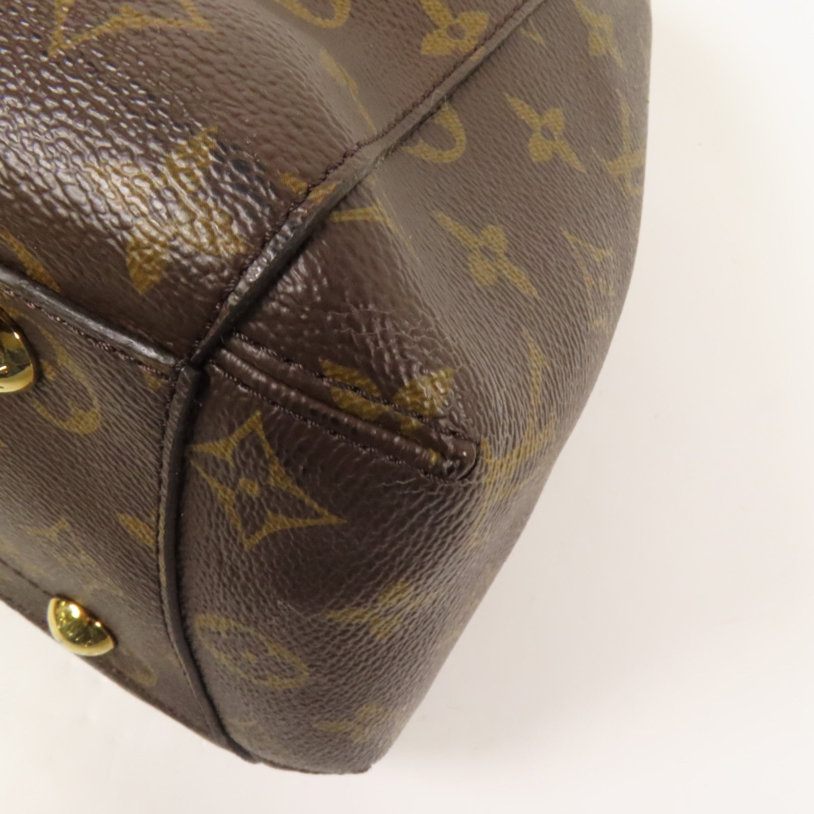 LOUIS VUITTON Monogram Montaigne MM金扣手挽肩背兩用袋